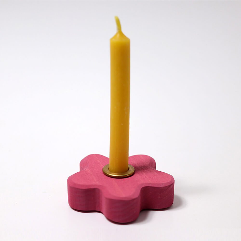 Rosa Blume aus Holz von Grimm´s kaufen - Spielzeug, Geschenke, Babykleidung & mehr