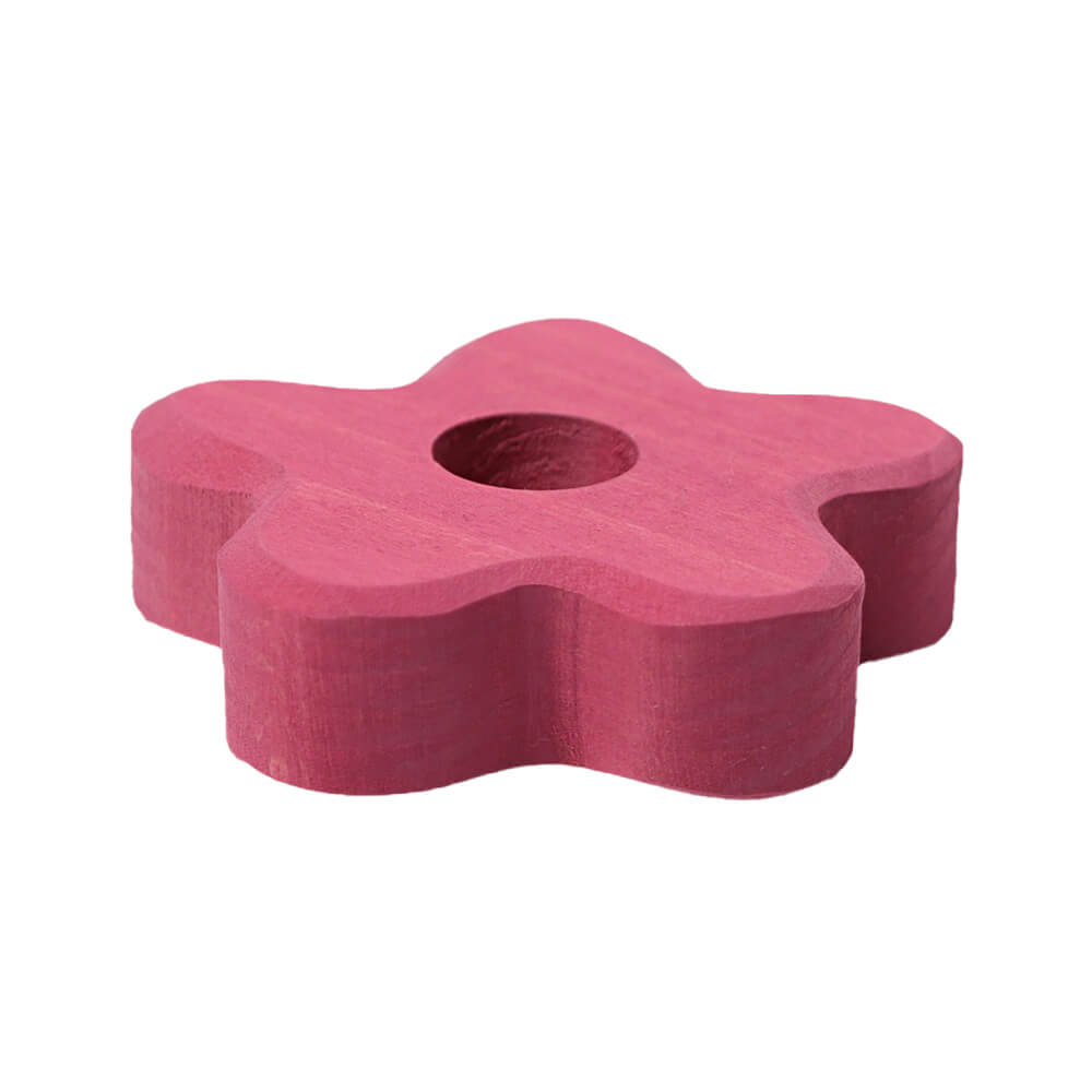 Rosa Blume aus Holz von Grimm´s kaufen - Spielzeug, Geschenke, Babykleidung & mehr