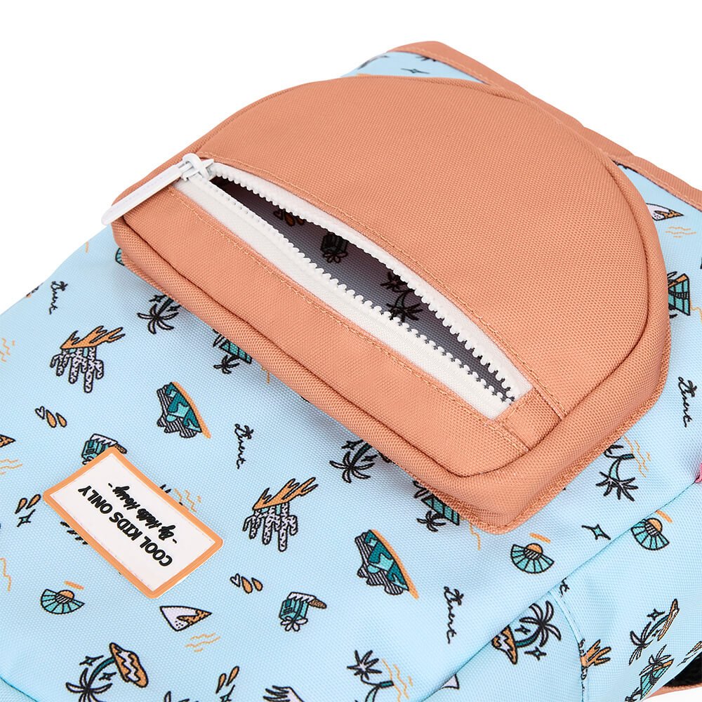 Rucksack Rund - Gemustert aus 100% recyceltem Polyester von Hello Hossy kaufen - Kleidung, Alltagshelfer, Babykleidung & mehr