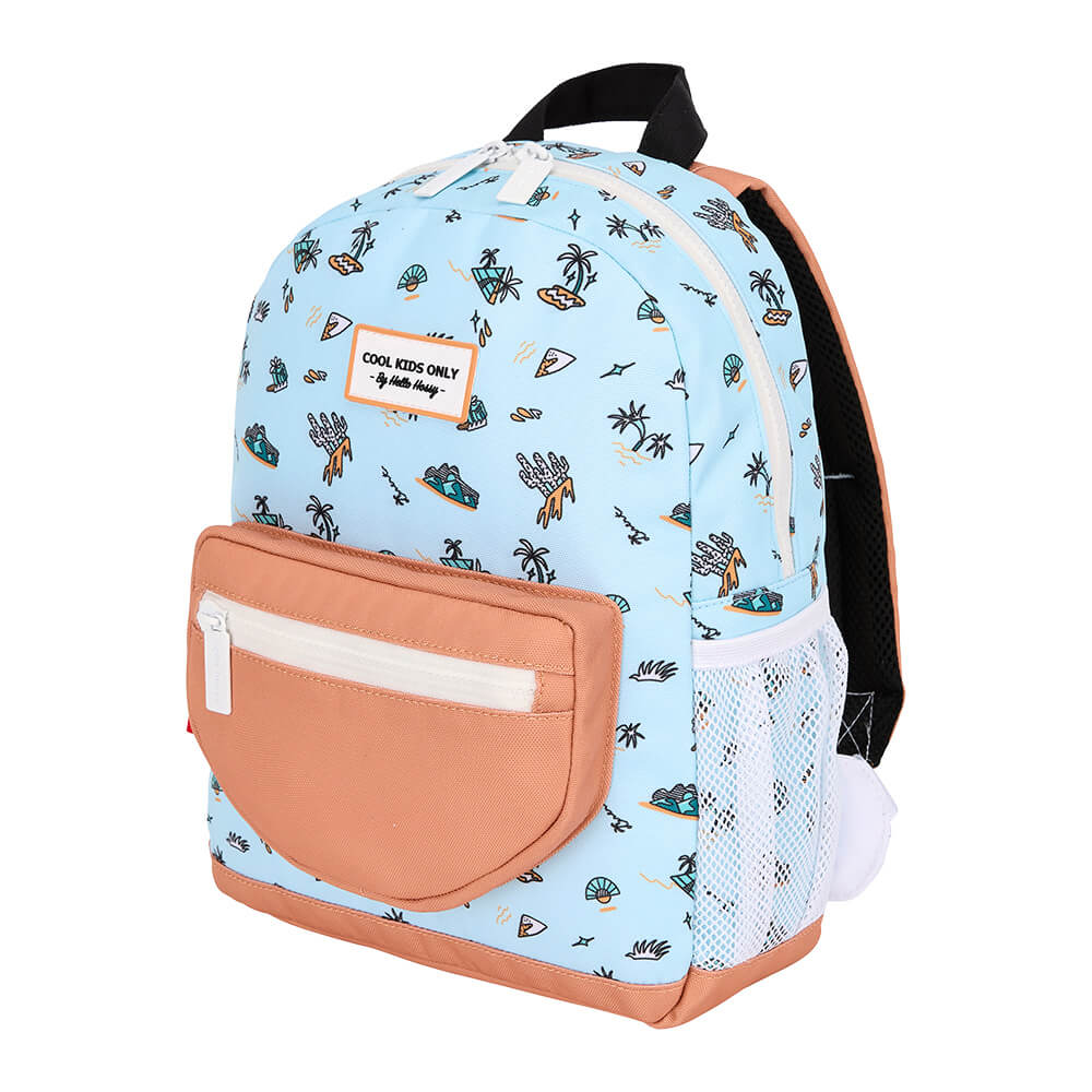 Rucksack Rund - Gemustert aus 100% recyceltem Polyester von Hello Hossy kaufen - Kleidung, Alltagshelfer, Babykleidung & mehr