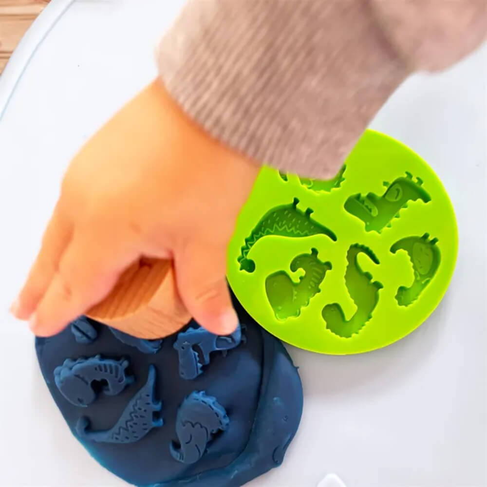 Runde Silikonförmchen zum Kneten von Knetä kaufen - Spielzeug, Alltagshelfer, Geschenke, Babykleidung & mehr