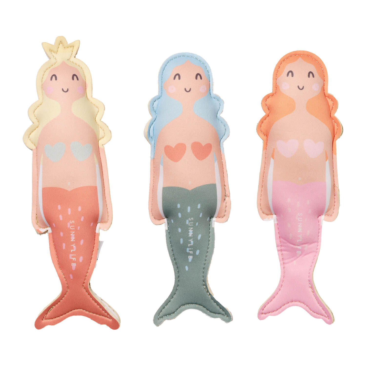 Dive Buddies - 3er Set Tauchspielzeug aus Neopren