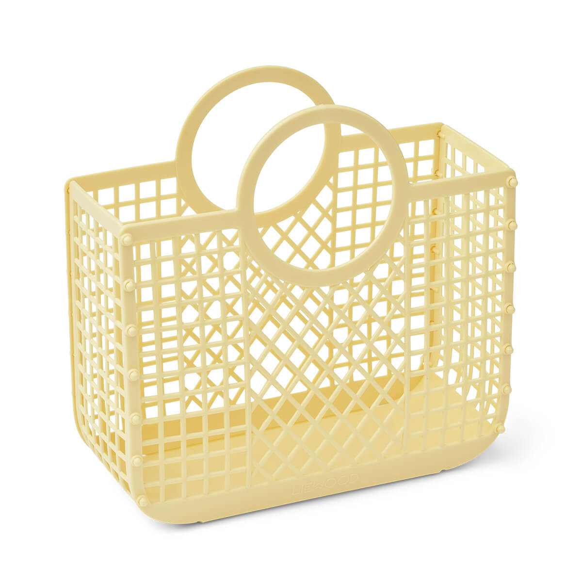 Basket - Kleine Korbtasche aus recyceltem LPDE Modell: Samantha