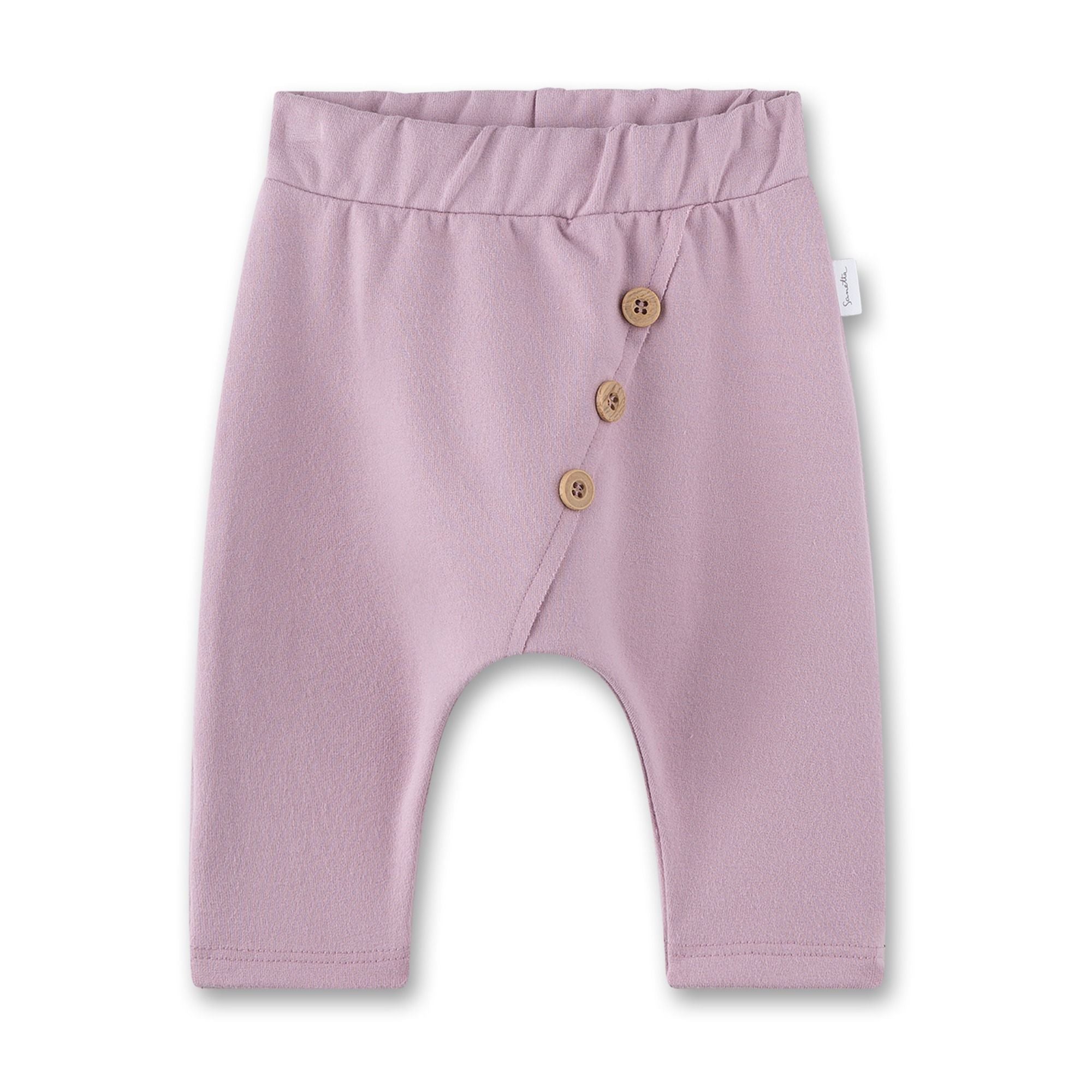 Baby Hose mit schräger Knopfleiste aus Bio-Baumwolle