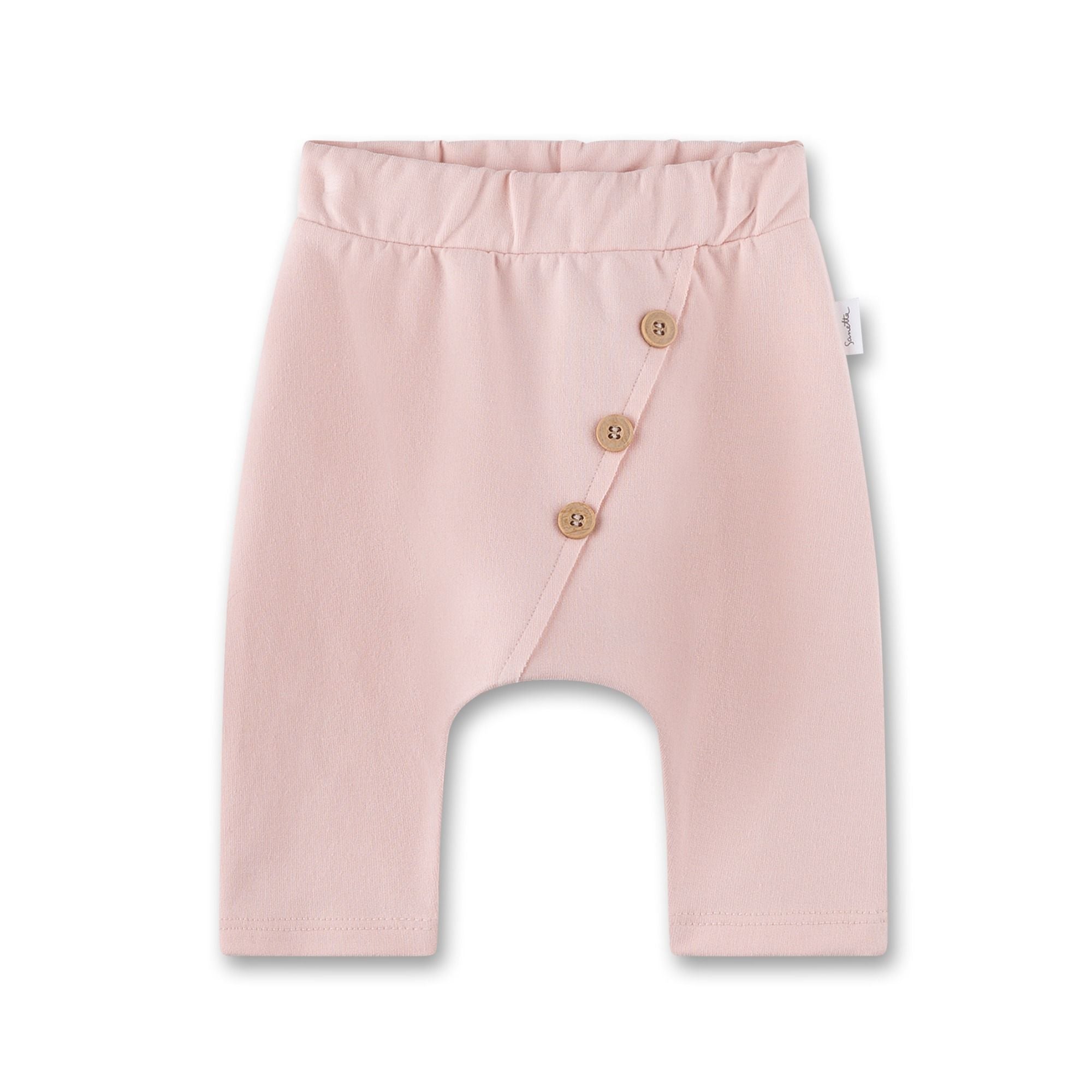 Baby Hose mit schräger Knopfleiste aus Bio-Baumwolle