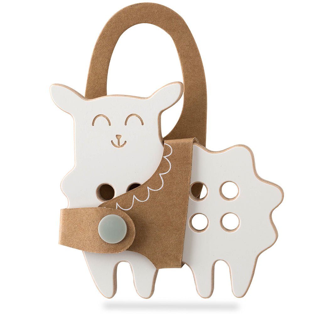 Schnürspielzeug Klein aus Holz FSC von Milin kaufen - Spielzeug, Geschenke,, Babykleidung & mehr