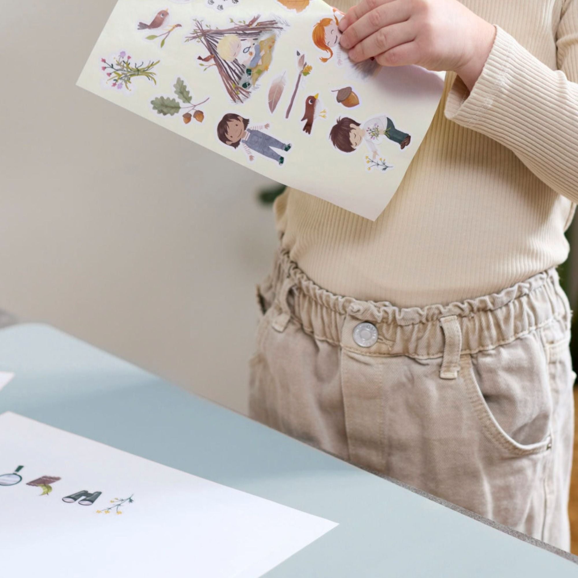 Schreib - und Malunterlage aus Recyceltem PU - Leder und Naturgummi von Filibabba kaufen - Spielzeug, Geschenke , Alltagshelfer, Babykleidung & mehr