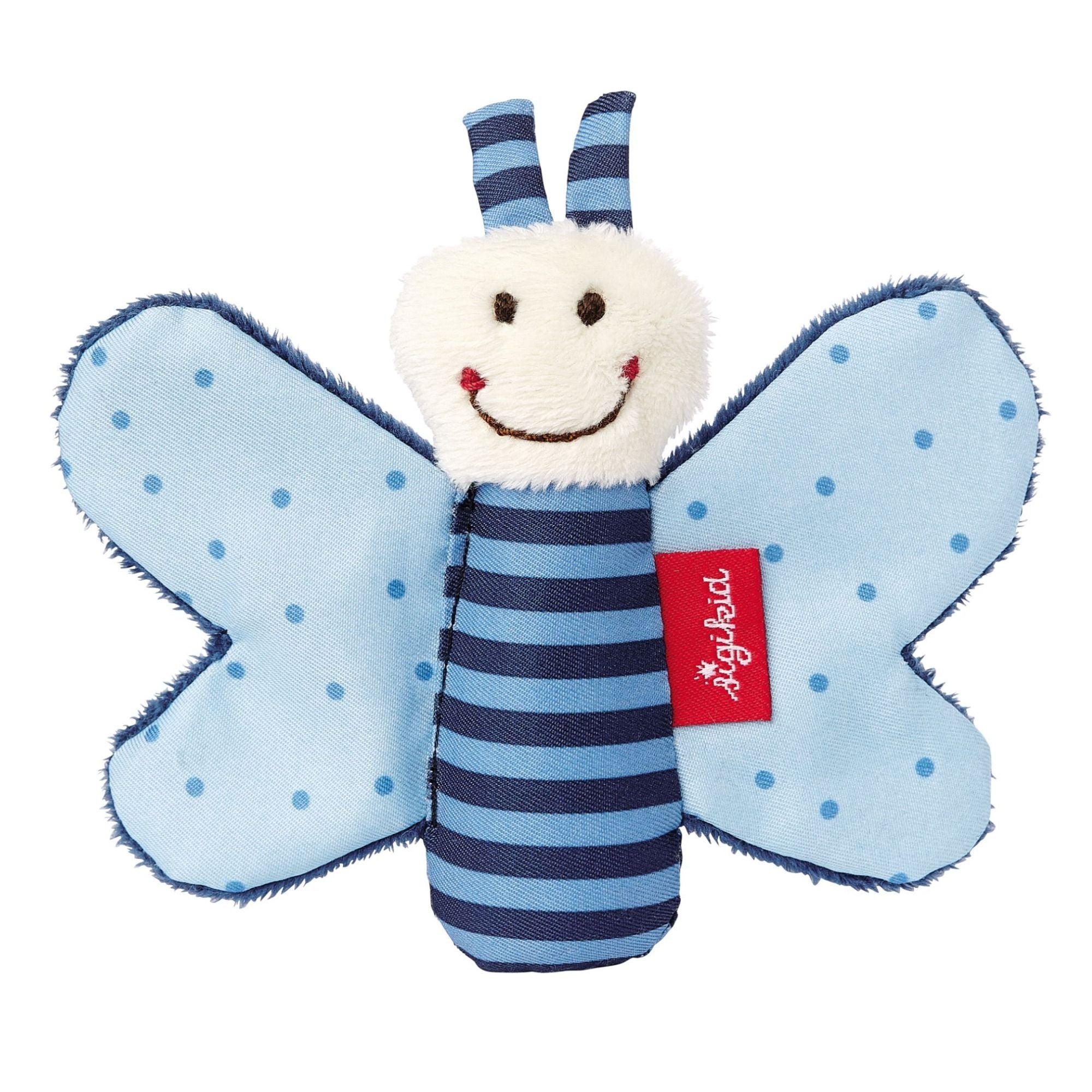 Greifling Knisterspielzeug Schmetterling