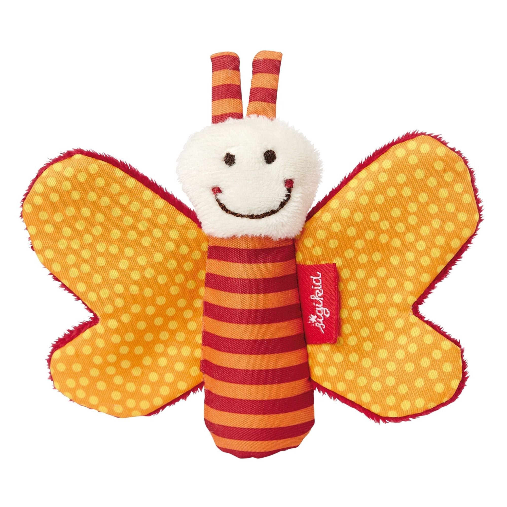 Greifling Knisterspielzeug Schmetterling