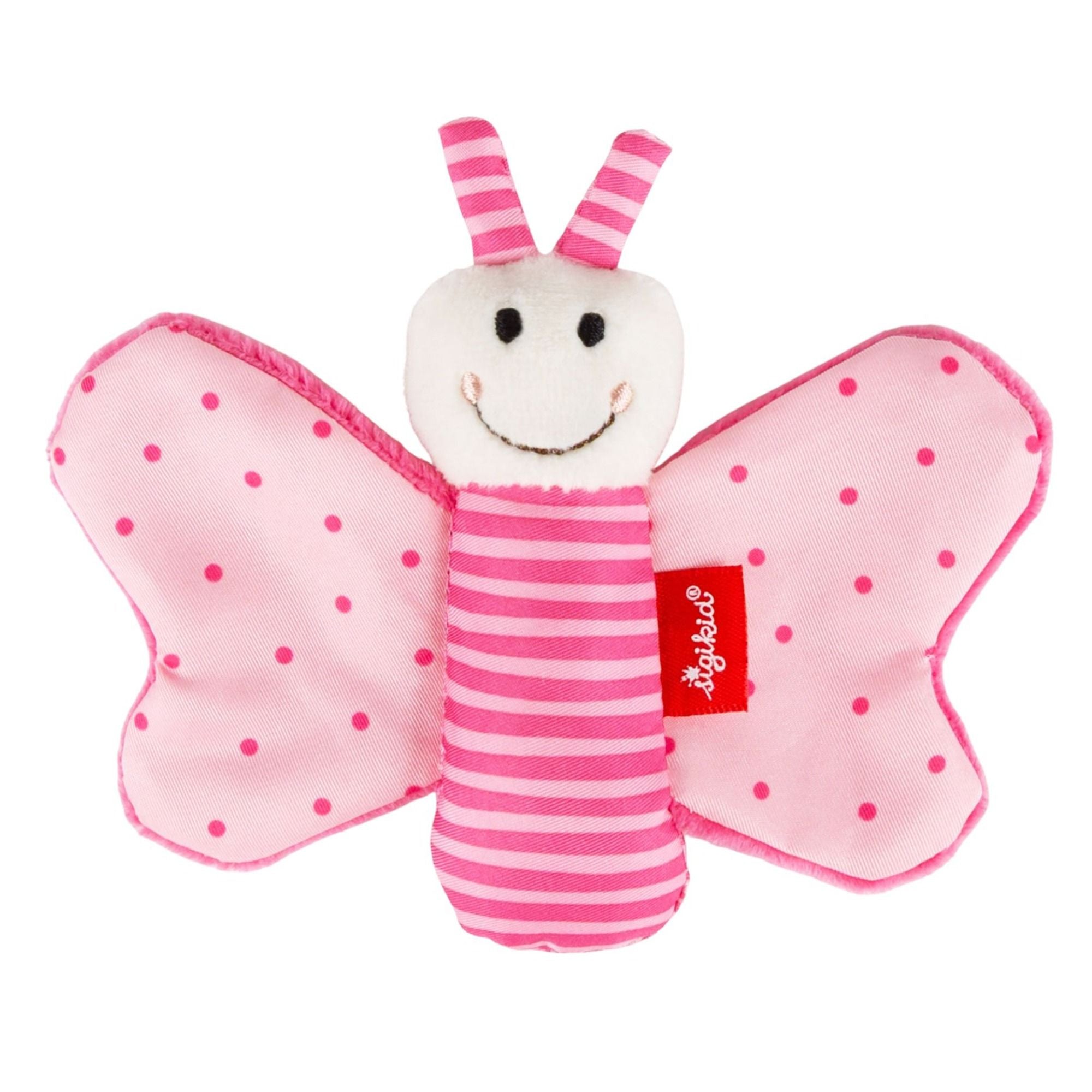 Greifling Knisterspielzeug Schmetterling
