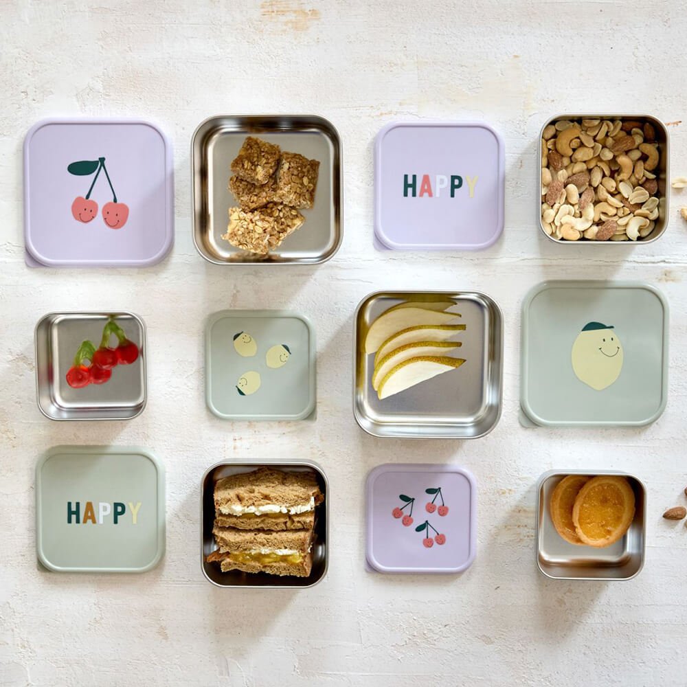 Snackbox 3er Set aus Edelstahl von Lässig kaufen - Alltagshelfer, Babykleidung & mehr