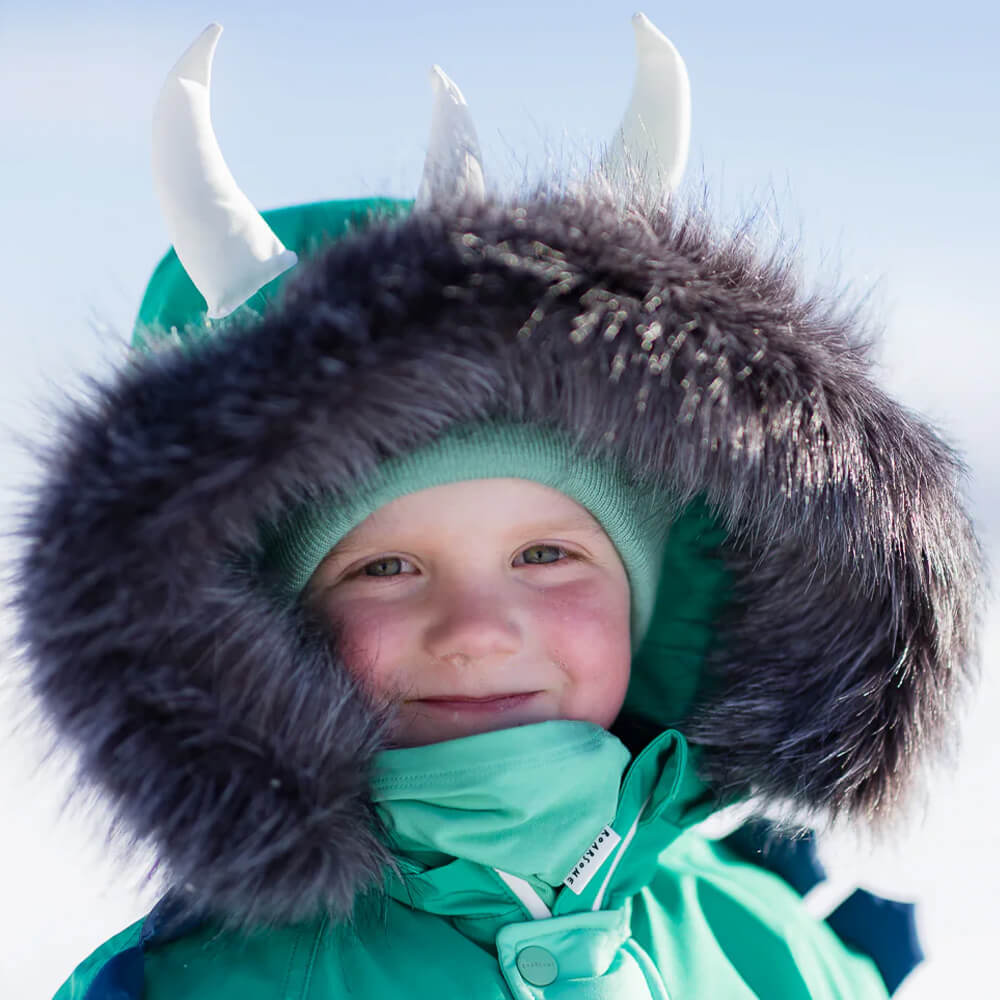 Snow Parka - Nachhaltige Skijacke aus recycelten Flaschen von Dinoski kaufen - Kleidung, Alltagshelfer, Babykleidung & mehr