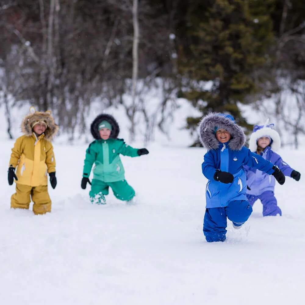 Snow Parka - Nachhaltige Skijacke aus recycelten Flaschen von Dinoski kaufen - Kleidung, Alltagshelfer, Babykleidung & mehr