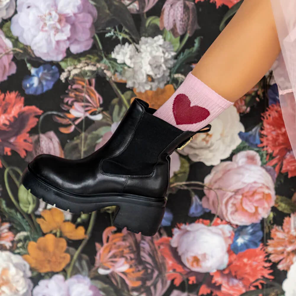 Socken 2er Set THE BIG HEART aus Bio - Baumwolle von Loones kaufen - Mama, Kleidung, Geschenke, Babykleidung & mehr