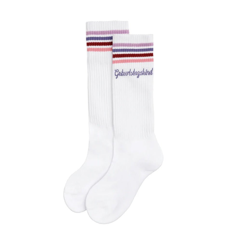 Socken GEBURTSTAGSKIND aus Bio-Baumwolle von Loones kaufen - Kleidung, Geschenke, Babykleidung & mehr