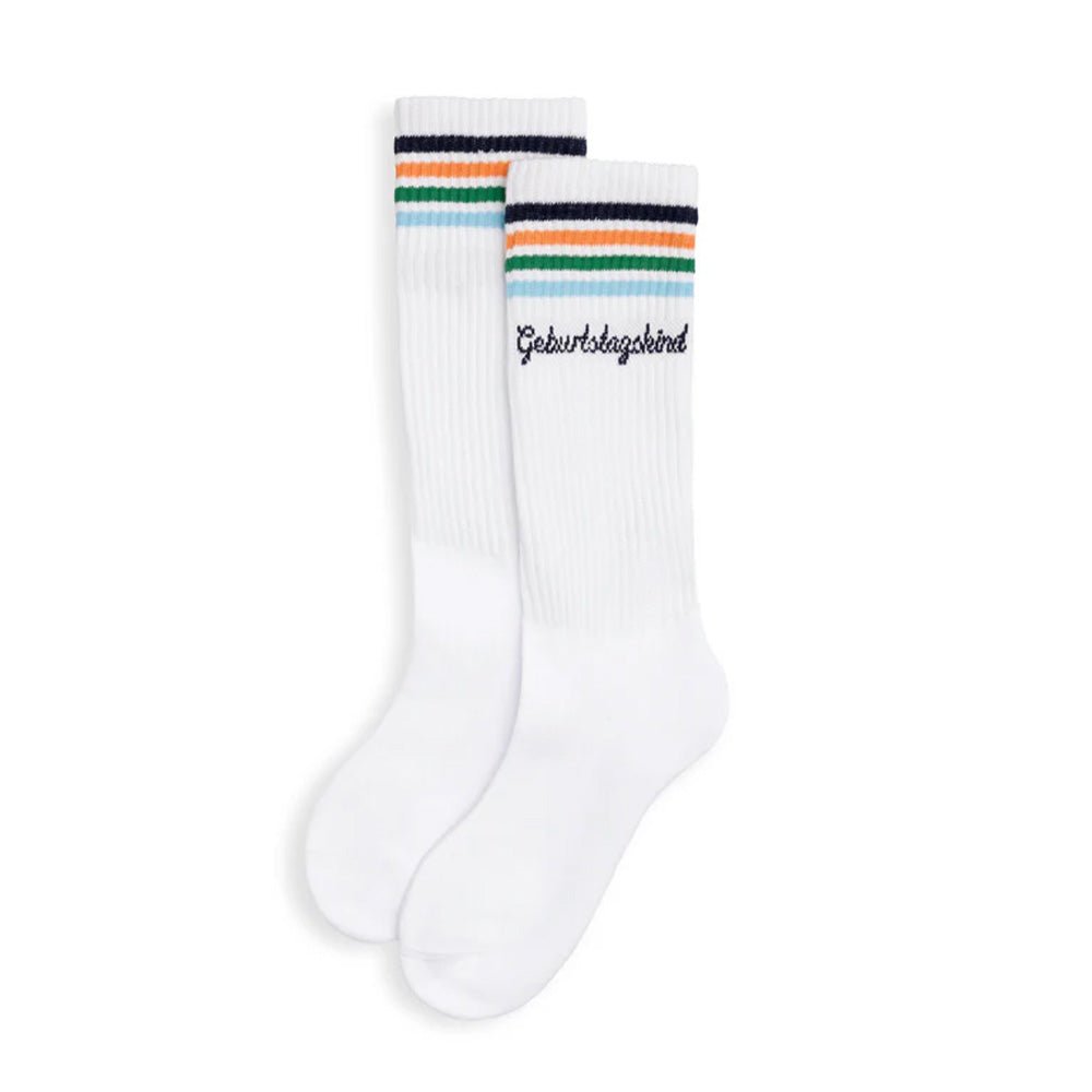 Socken GEBURTSTAGSKIND aus Bio-Baumwolle von Loones kaufen - Kleidung, Geschenke, Babykleidung & mehr