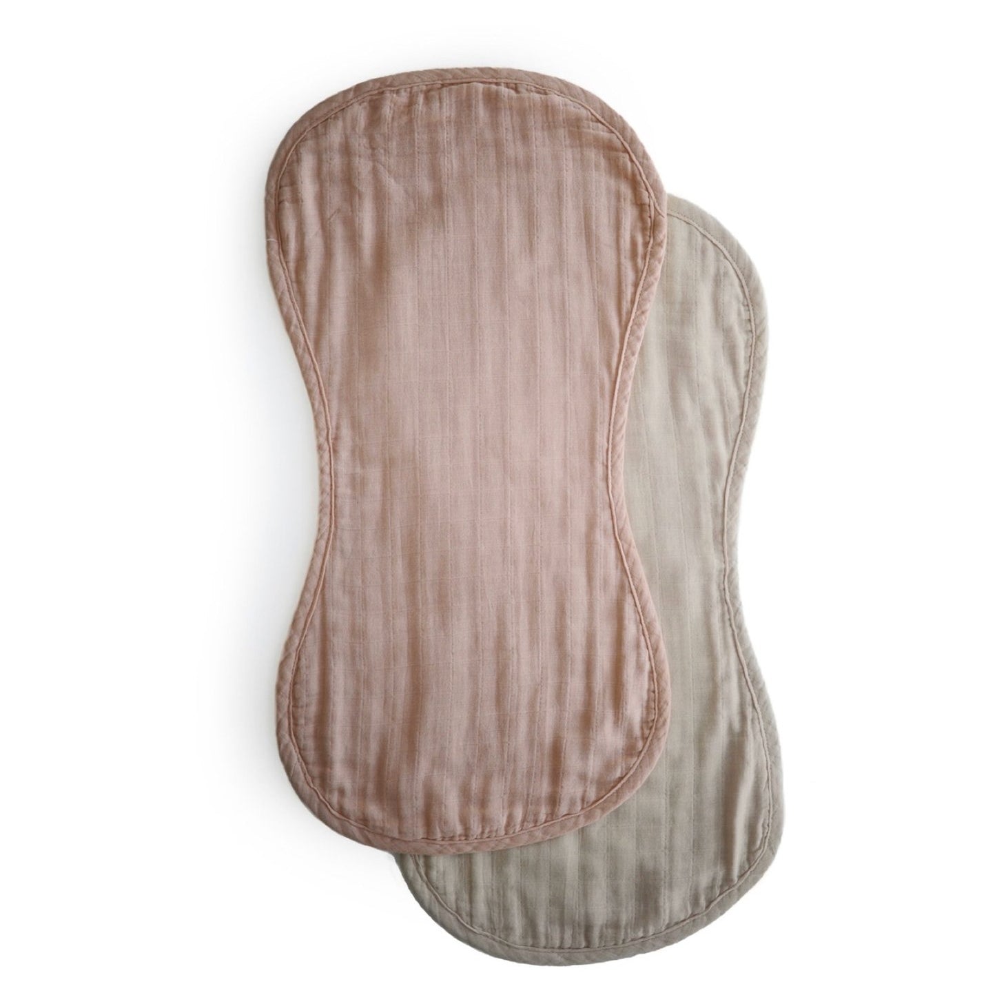 Mushie Spucktücher „Blush / Fog“ von Mushie kaufen - Mulltücher & Decken, Babykleidung & mehr