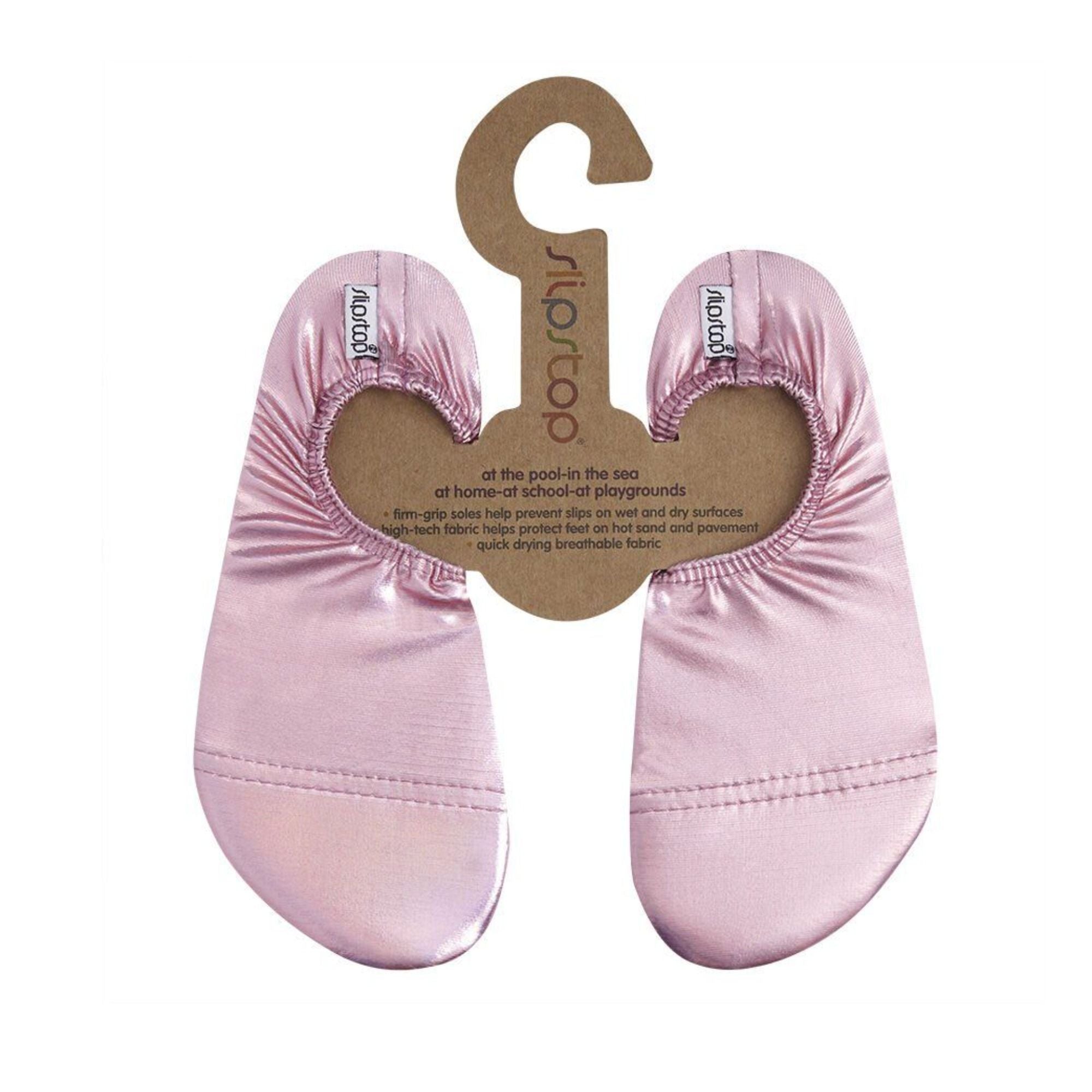 Badeschuh mit Antirutsch Sohle - Foliendruck glänzend