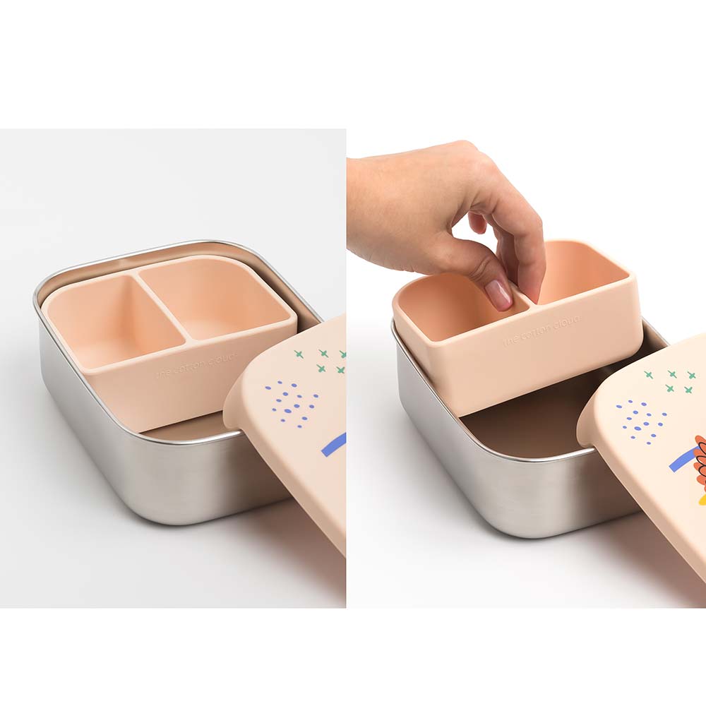 Stainless Steel Lunchbox - Brotdose aus Edelstahl von the cotton cloud kaufen - Alltagshelfer, Geschenke, Babykleidung & mehr
