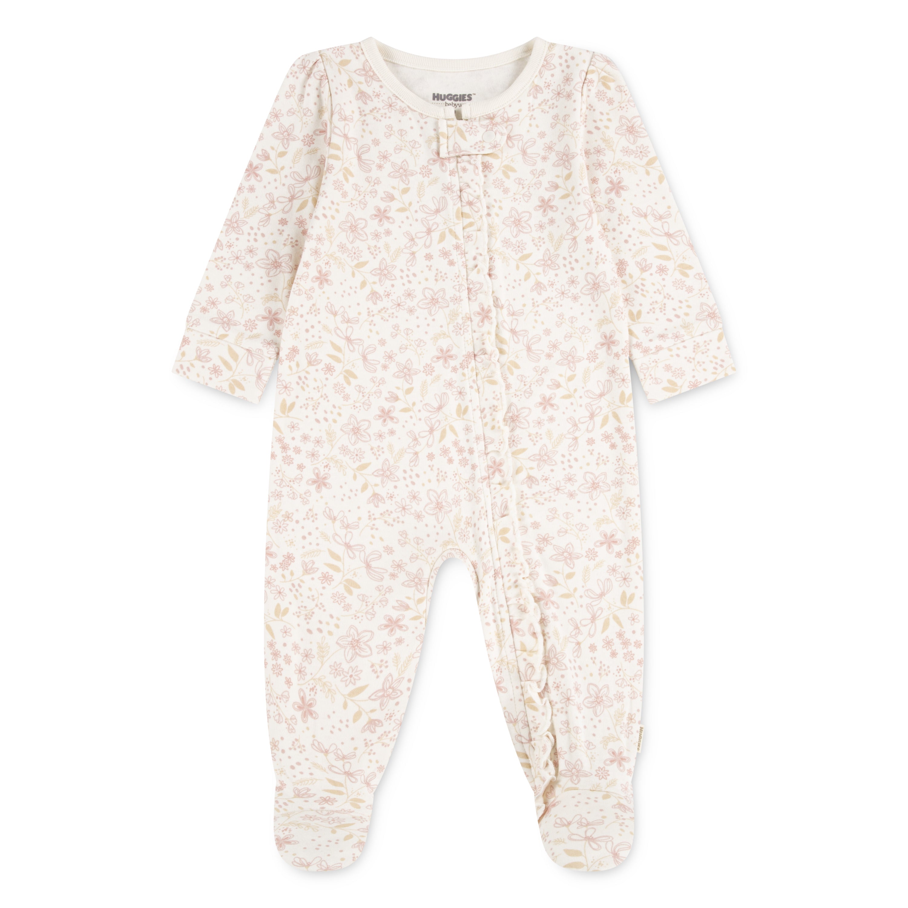 Strampler aus Baumwolle HUGG FOOTED COVERALL