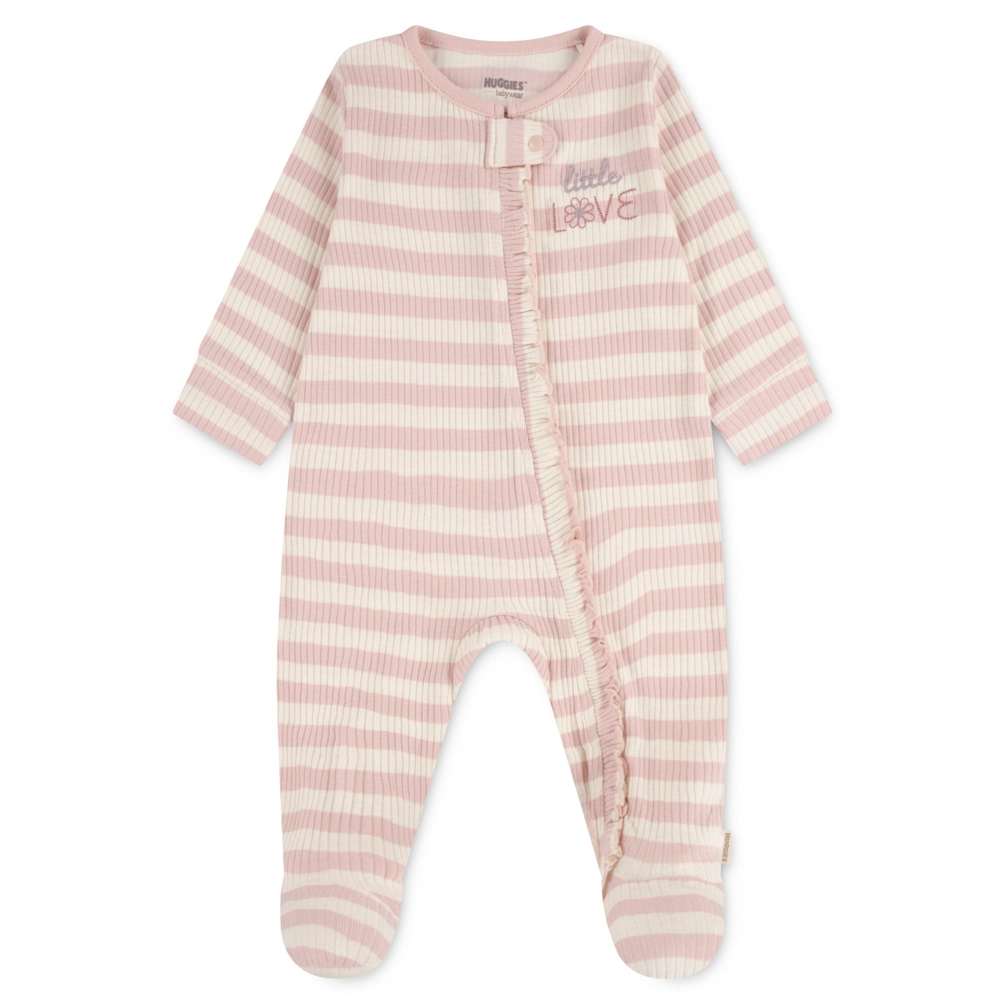 Strampler aus Baumwolle HUGG FOOTED COVERALL