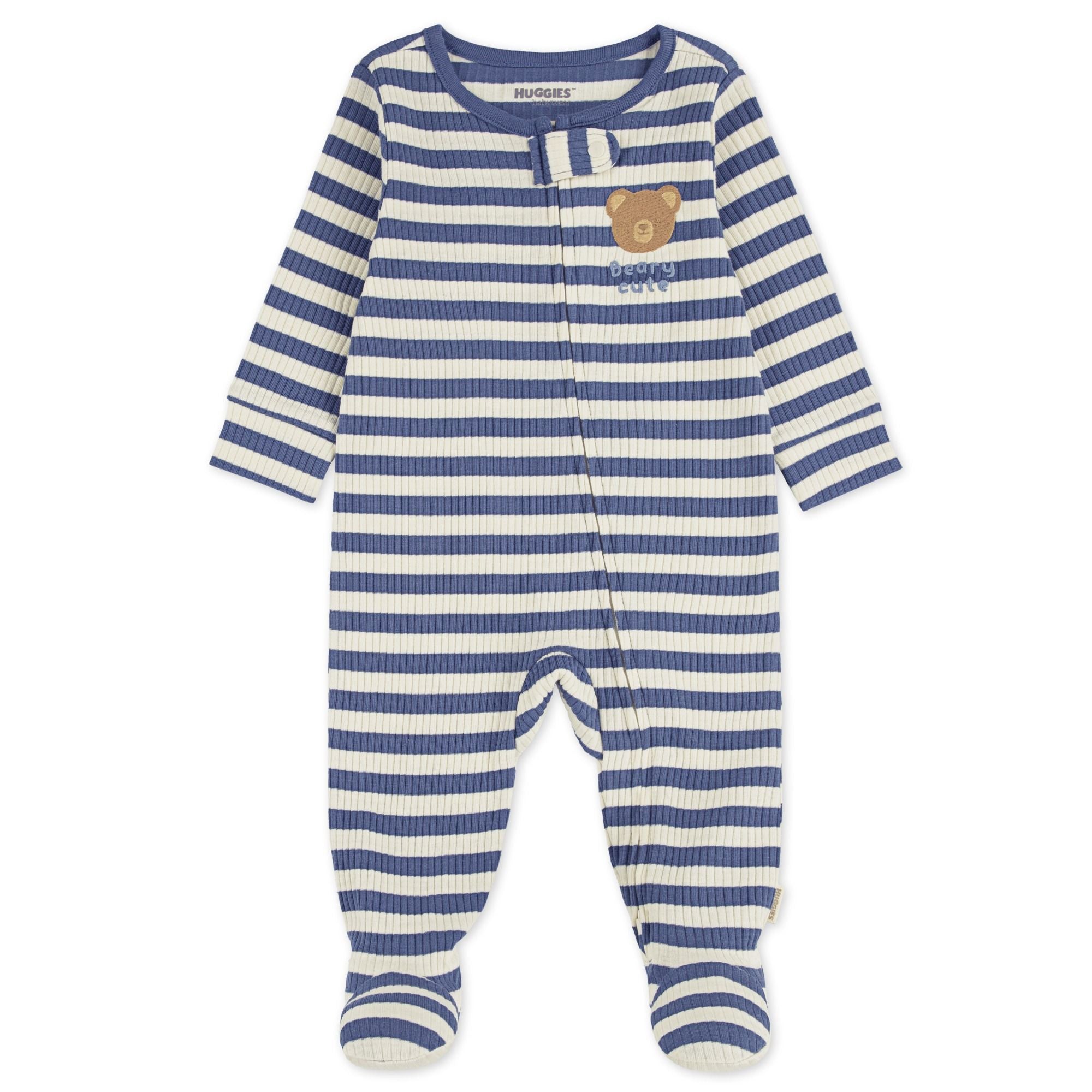 Strampler aus Baumwolle HUGG FOOTED COVERALL