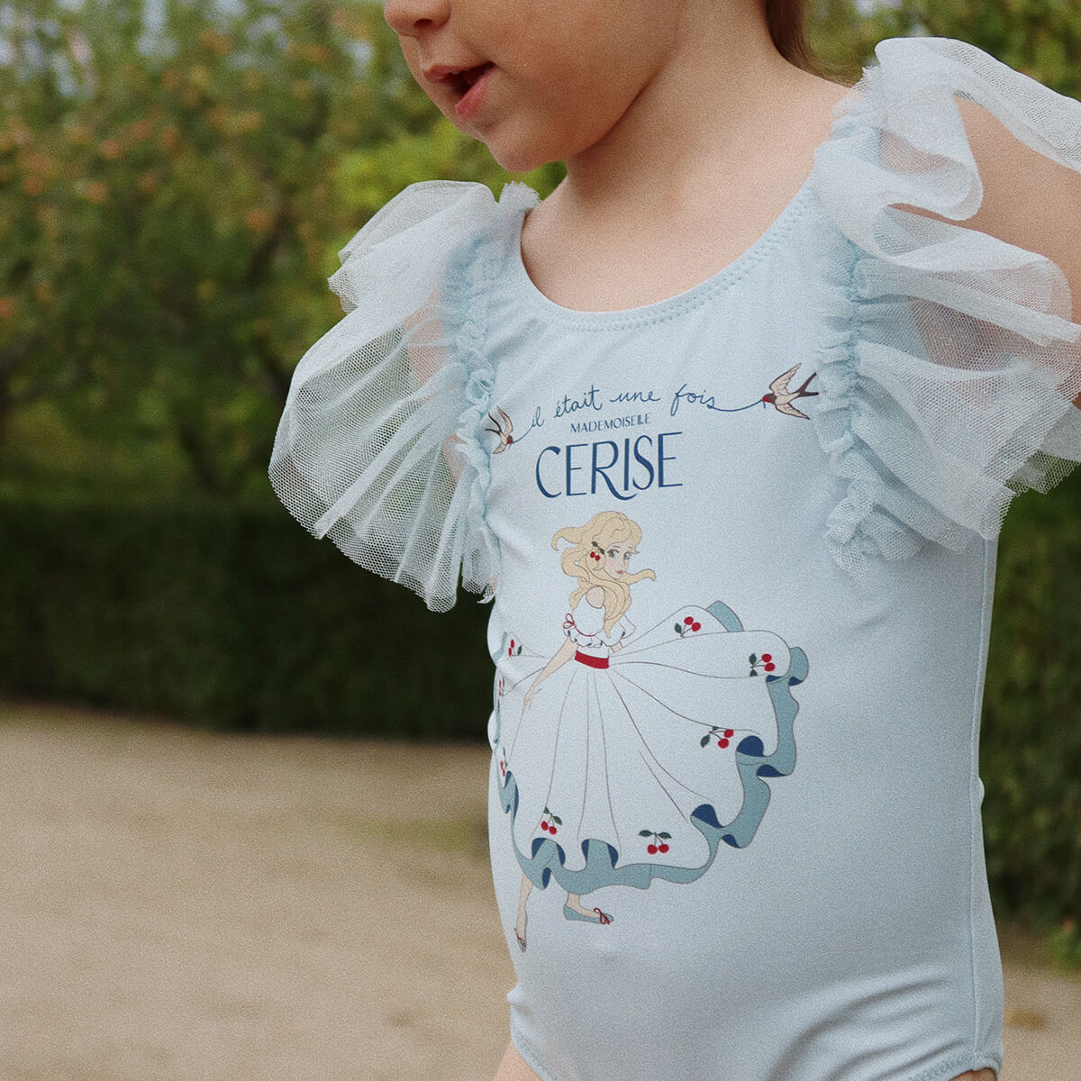 Strut Swimsuit mit Rüschen aus recyceltem Polyester GRS von Konges Slojd kaufen - Kleidung, Babykleidung & mehr