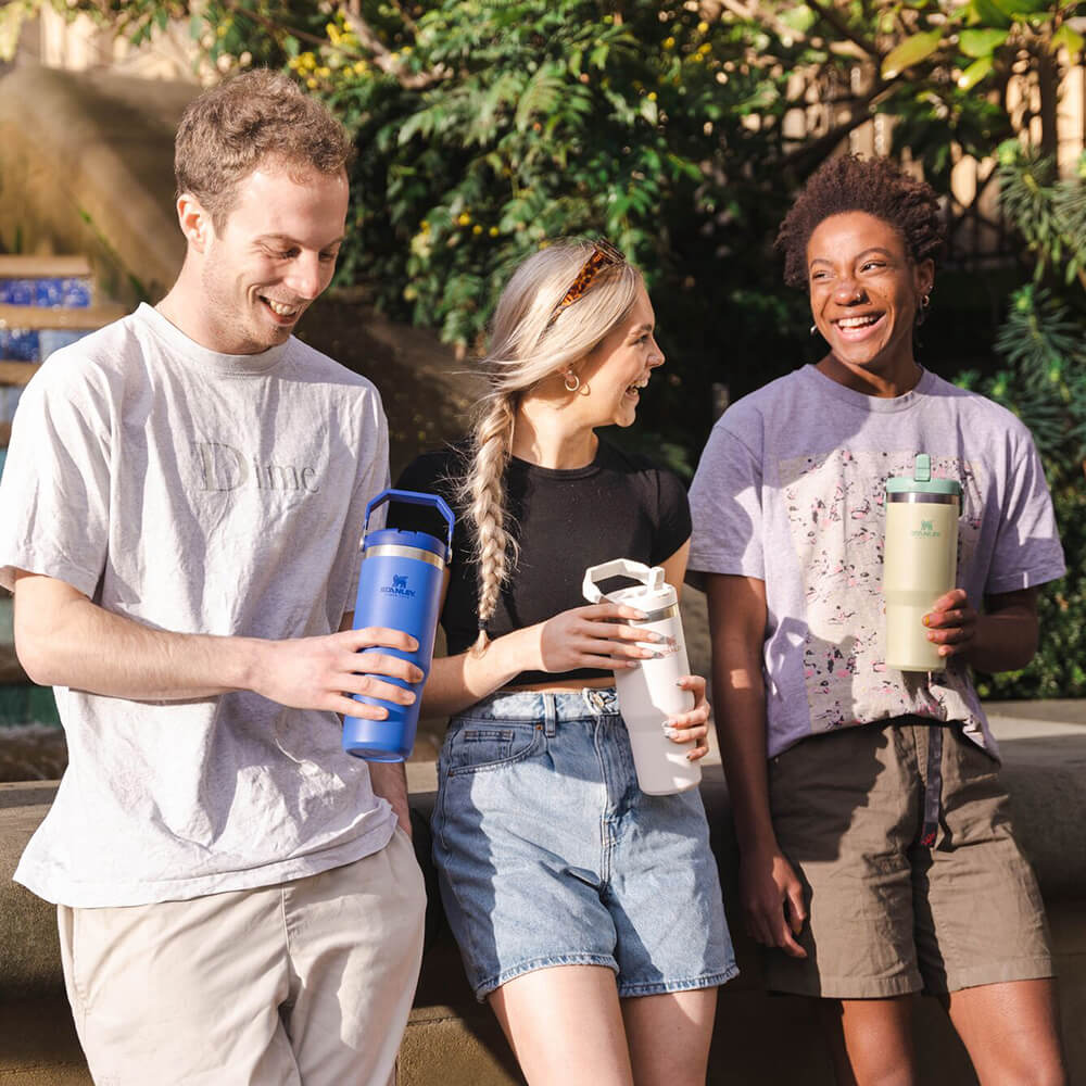 Thermo Trinkflasche Classic Iceflow Flip Straw Tumbler von Stanley kaufen - Alltagshelfer, Mama, Geschenke,, Babykleidung & mehr