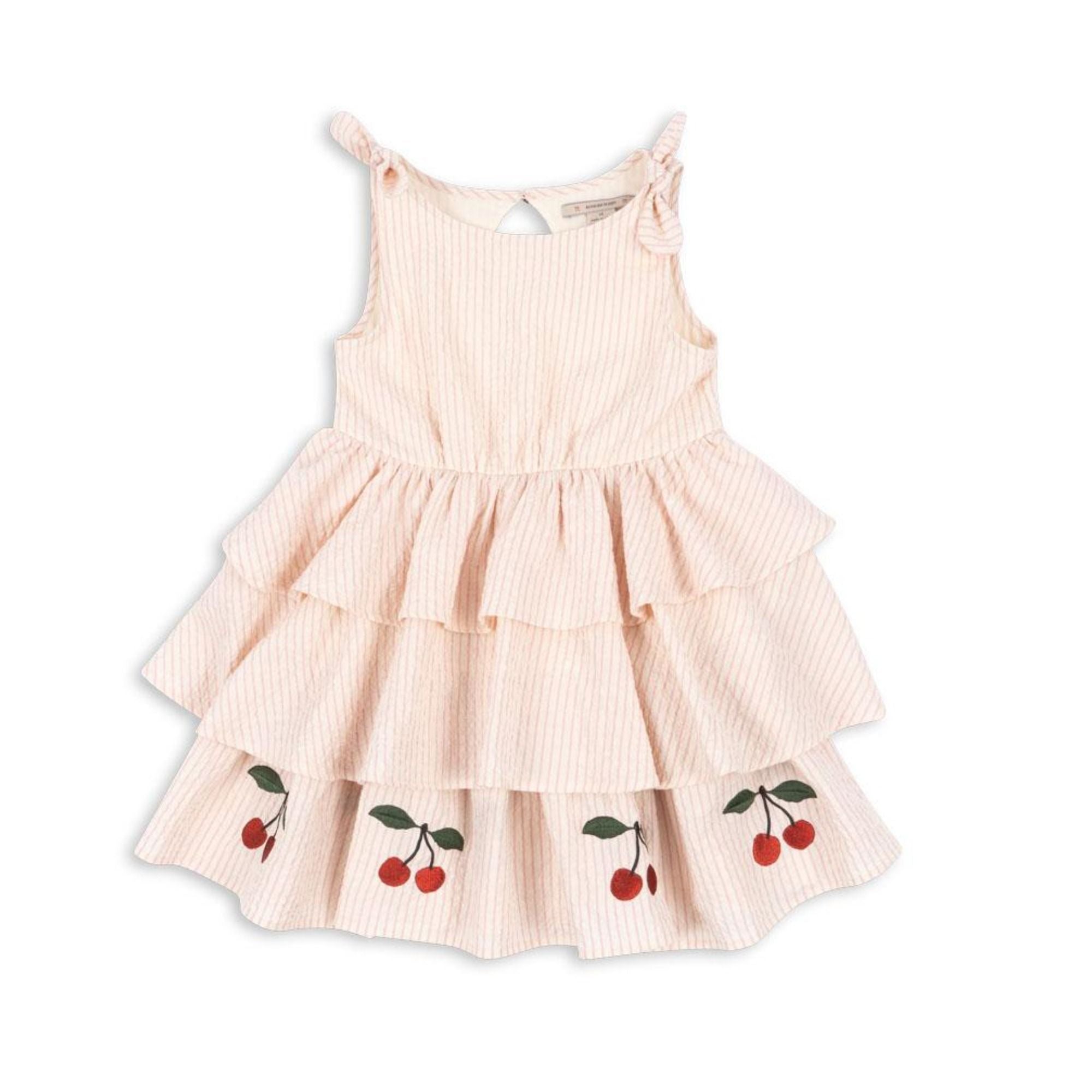 Kleidmit Rüschen aus Bio-Baumwolle Modell: Ellie