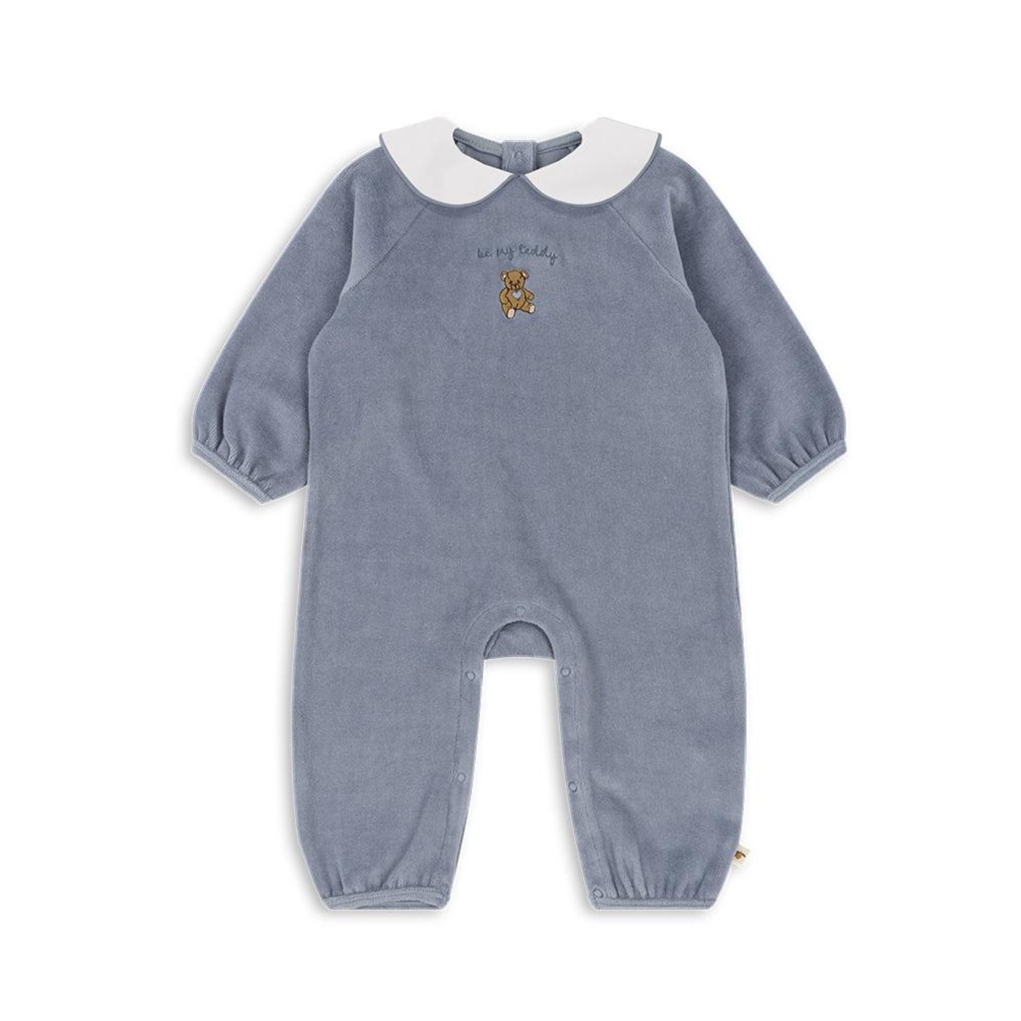 Samt-Strampler aus Bio-Baumwolle Modell: Miffa