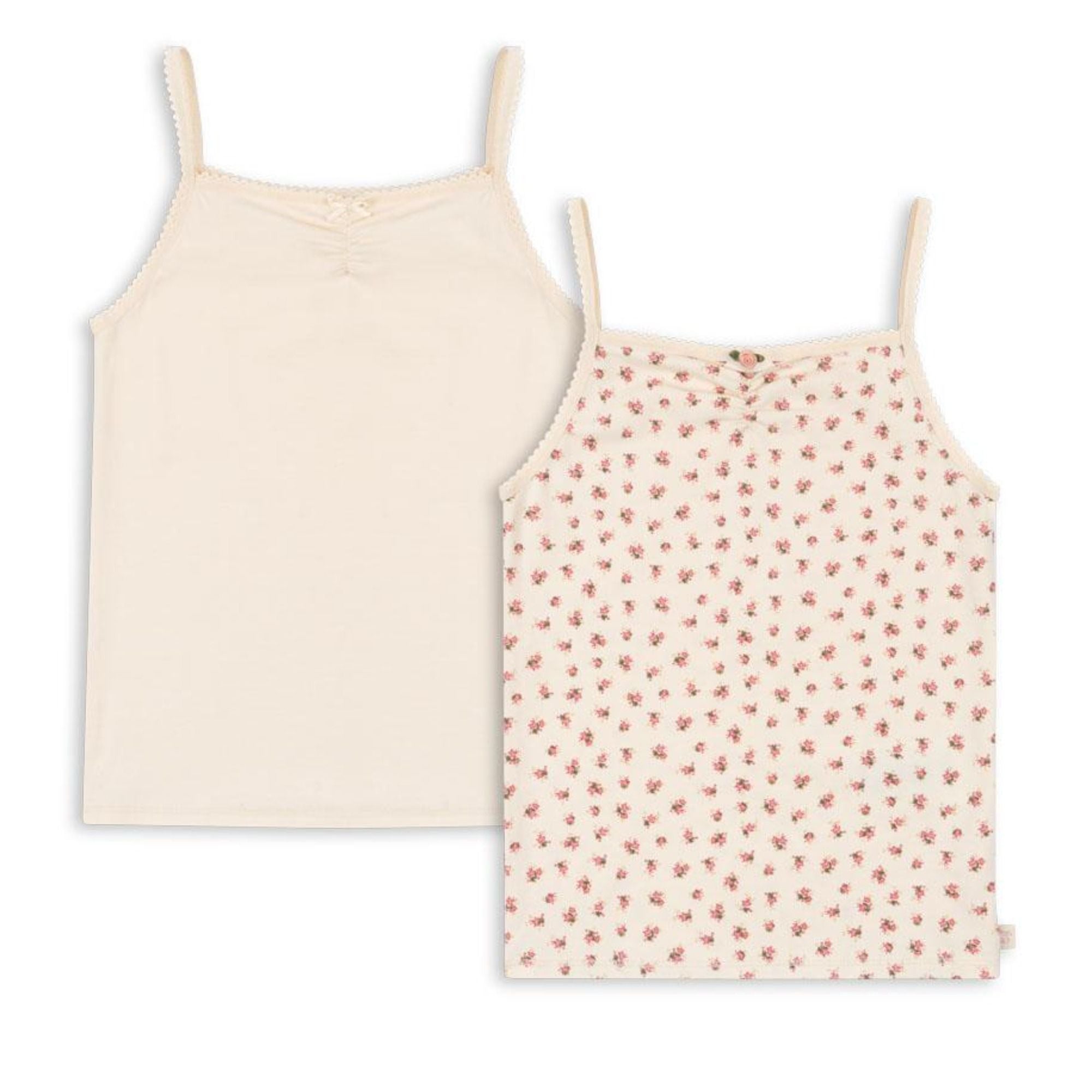 Basic Strap Top 2er Pack - Träger Unterhemd aus Bio-Baumwolle