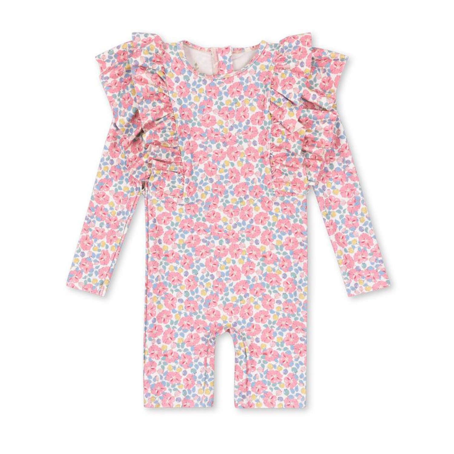 Manuca Frill Onesie - Langarm Schwimmanzug aus Recyceltem Polyester