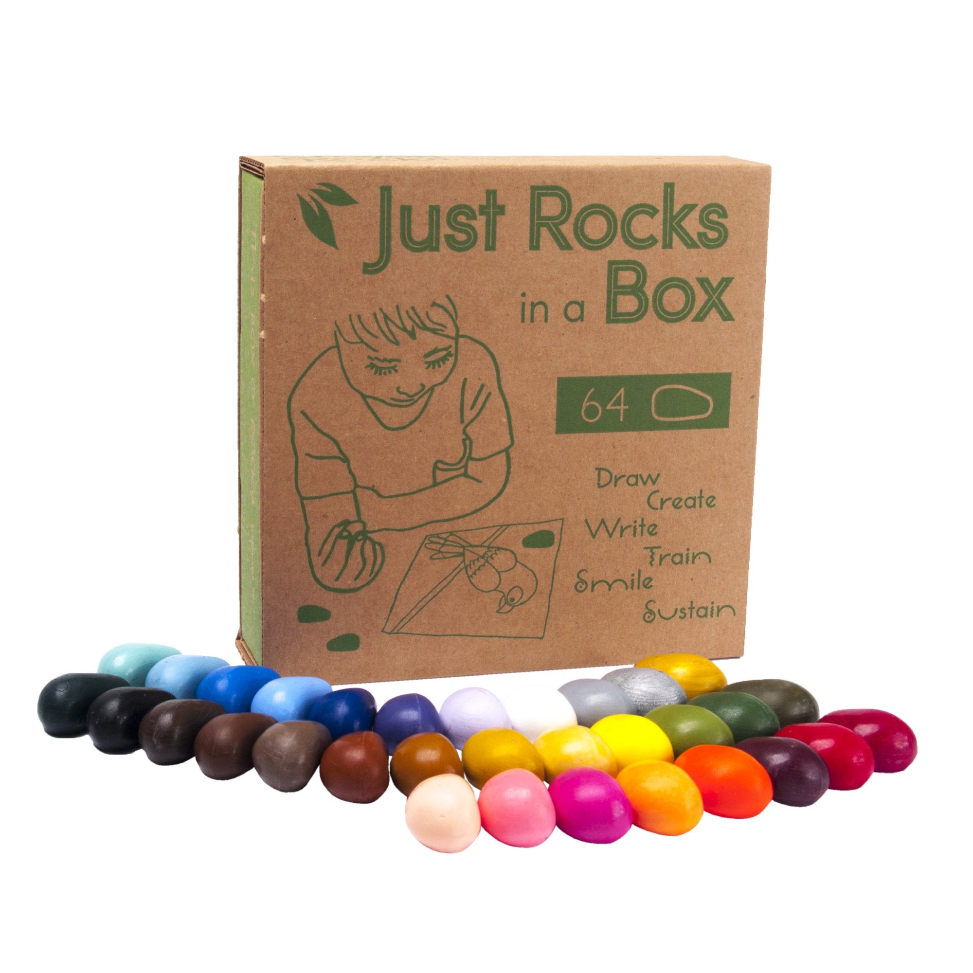 Wachsmalkreide 64 Stück Crayon Rocks im Karton von Crayon Rocks kaufen - Alltagshelfer,, Babykleidung & mehr
