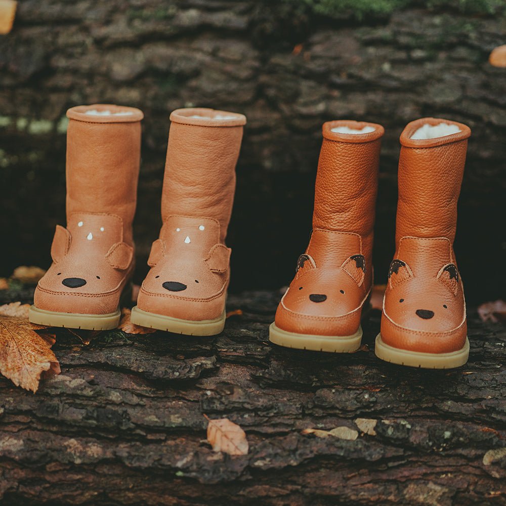 Wadudu Classic Lining Kinderstiefel aus 100% Premium - Leder von Donsje kaufen - Kleidung, Babykleidung & mehr