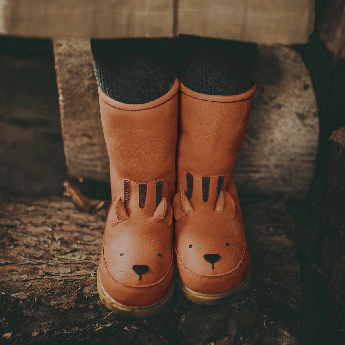 Wadudu Classic Lining Kinderstiefel aus 100% Premium - Leder von Donsje kaufen - Kleidung, Babykleidung & mehr