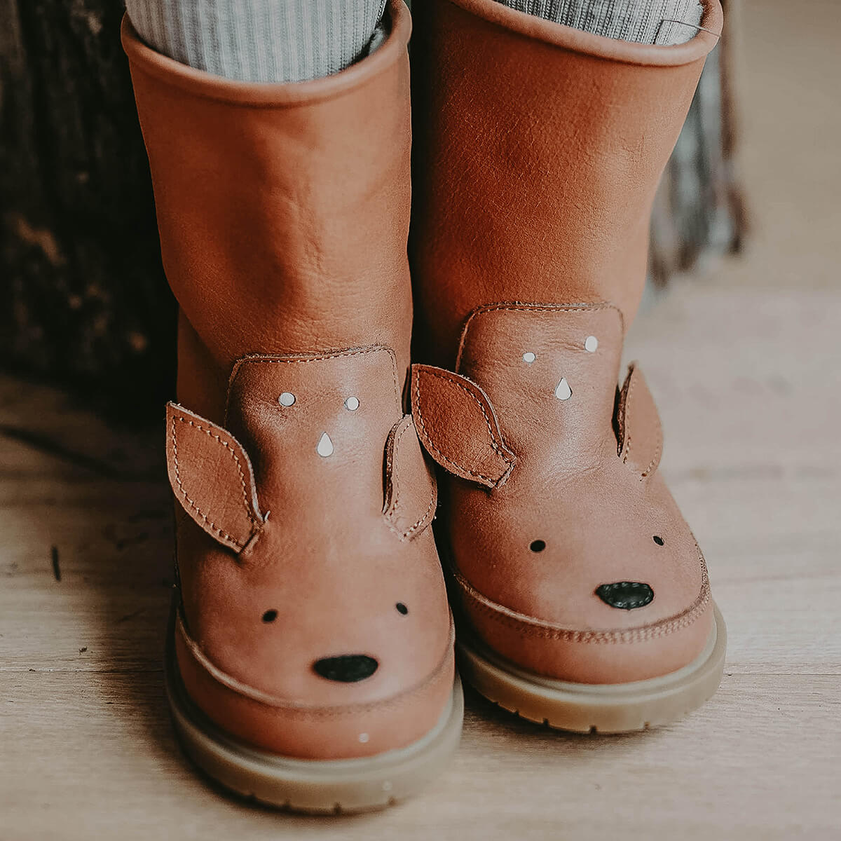 Wadudu Classic Lining Kinderstiefel aus 100% Premium - Leder von Donsje kaufen - Kleidung, Babykleidung & mehr