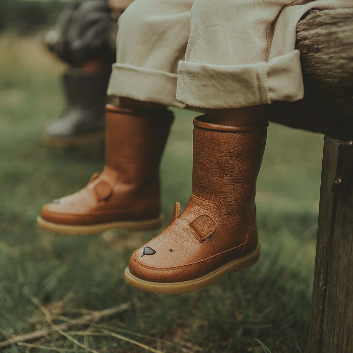 Wadudu Classic Lining Kinderstiefel aus 100% Premium - Leder von Donsje kaufen - Kleidung, Babykleidung & mehr