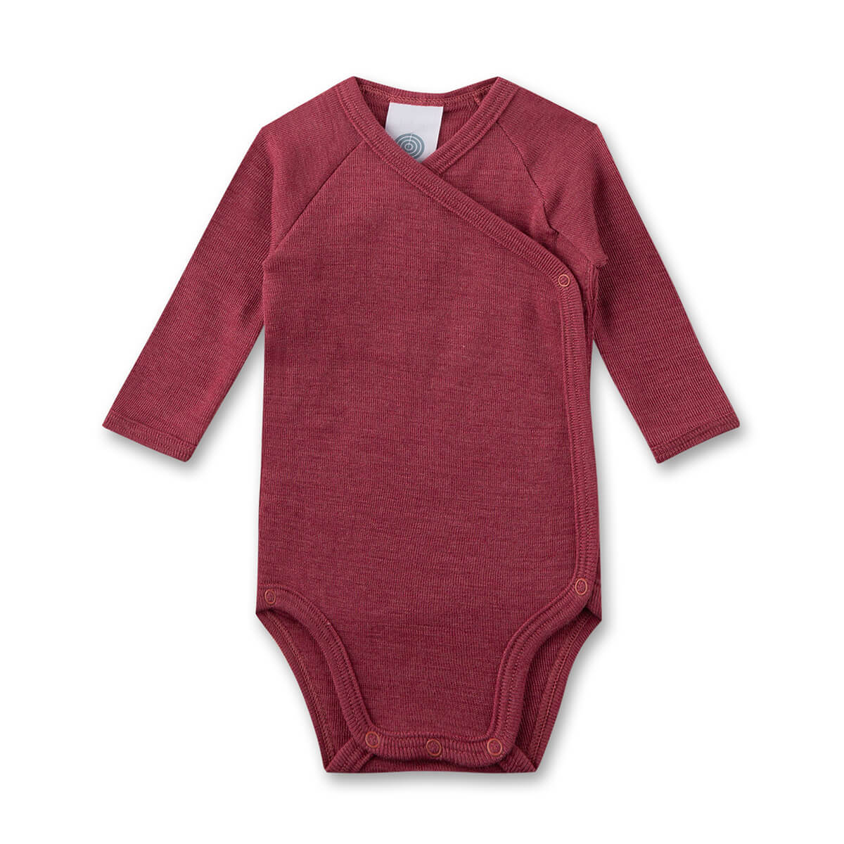 Wickelbody langarm aus Merinowolle und Seide von Sanetta kaufen - Kleidung, Babykleidung & mehr