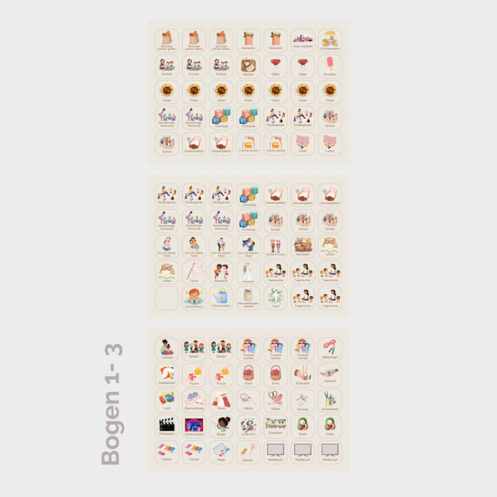 Wochenplaner Glitzer von InLiebeKind kaufen - Alltagshelfer, Mama, Spielzeug, Babykleidung & mehr