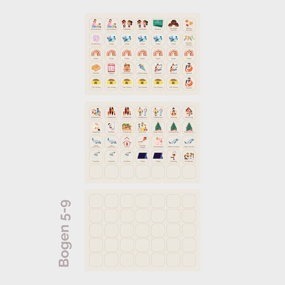 Wochenplaner Glitzer von InLiebeKind kaufen - Alltagshelfer, Mama, Spielzeug, Babykleidung & mehr