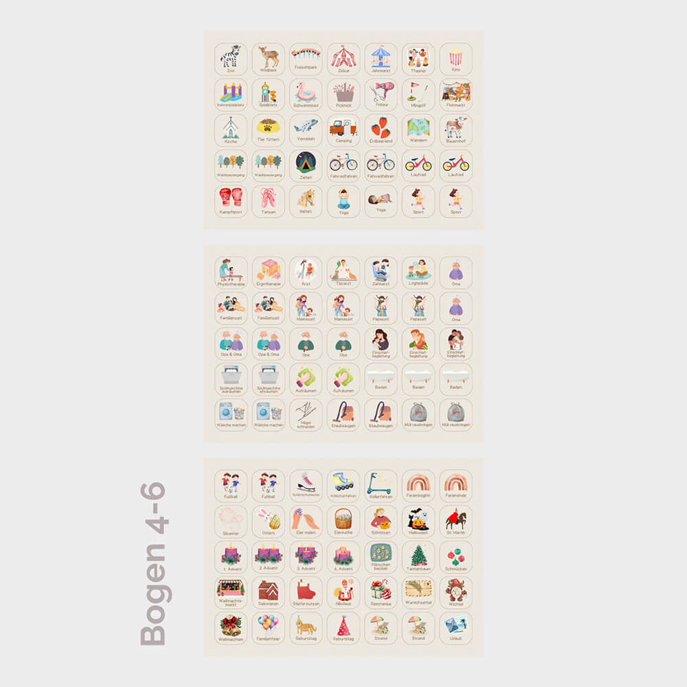 Wochenplaner Glitzer von InLiebeKind kaufen - Alltagshelfer, Mama, Spielzeug, Babykleidung & mehr