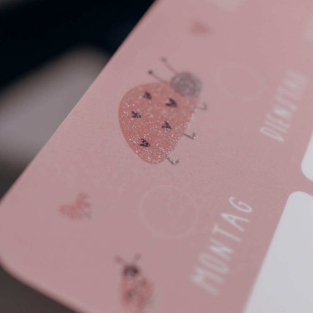Wochenplaner Glitzer von InLiebeKind kaufen - Alltagshelfer, Mama, Spielzeug, Babykleidung & mehr