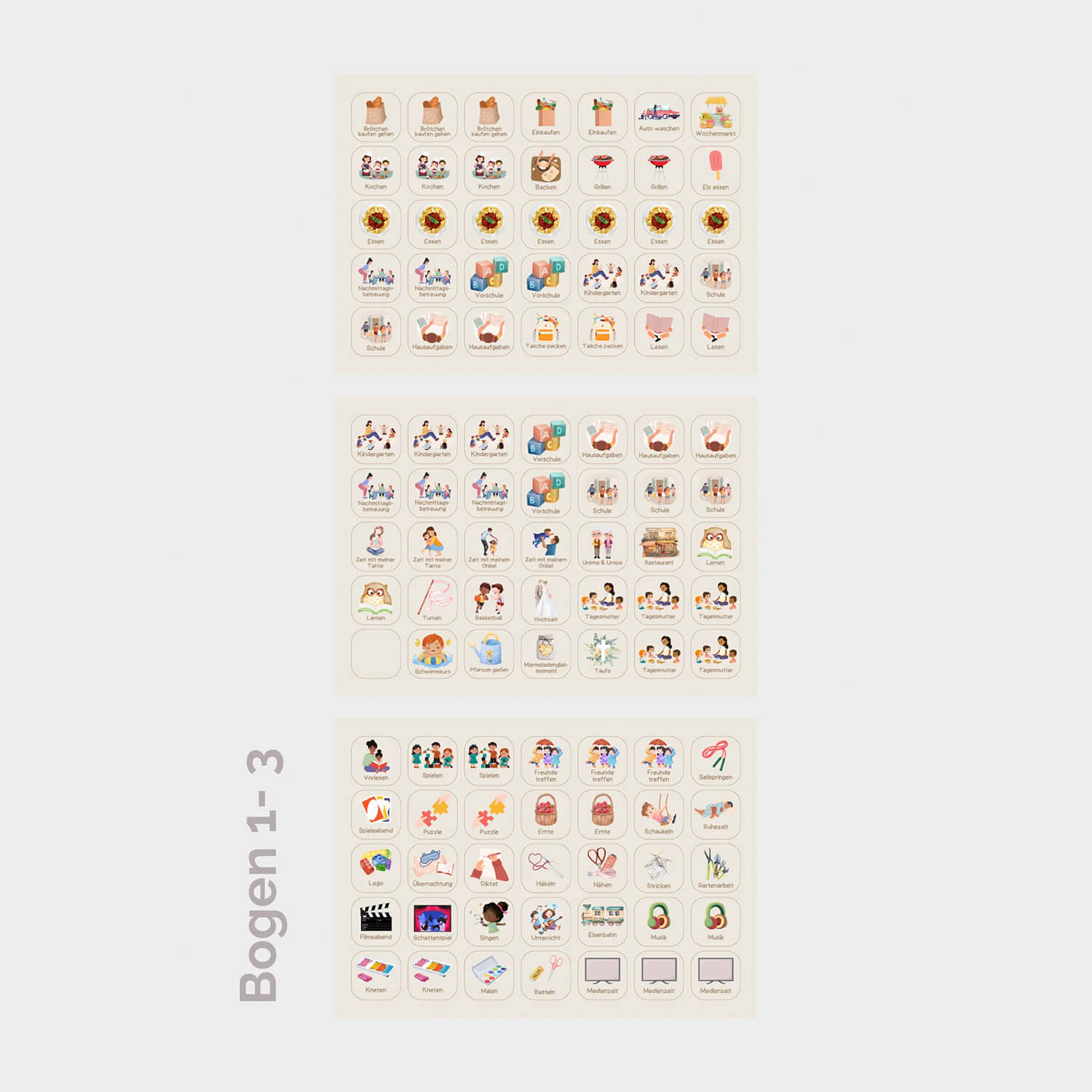 Wochenplaner von InLiebeKind kaufen - Alltagshelfer, Mama, Spielzeug, Babykleidung & mehr