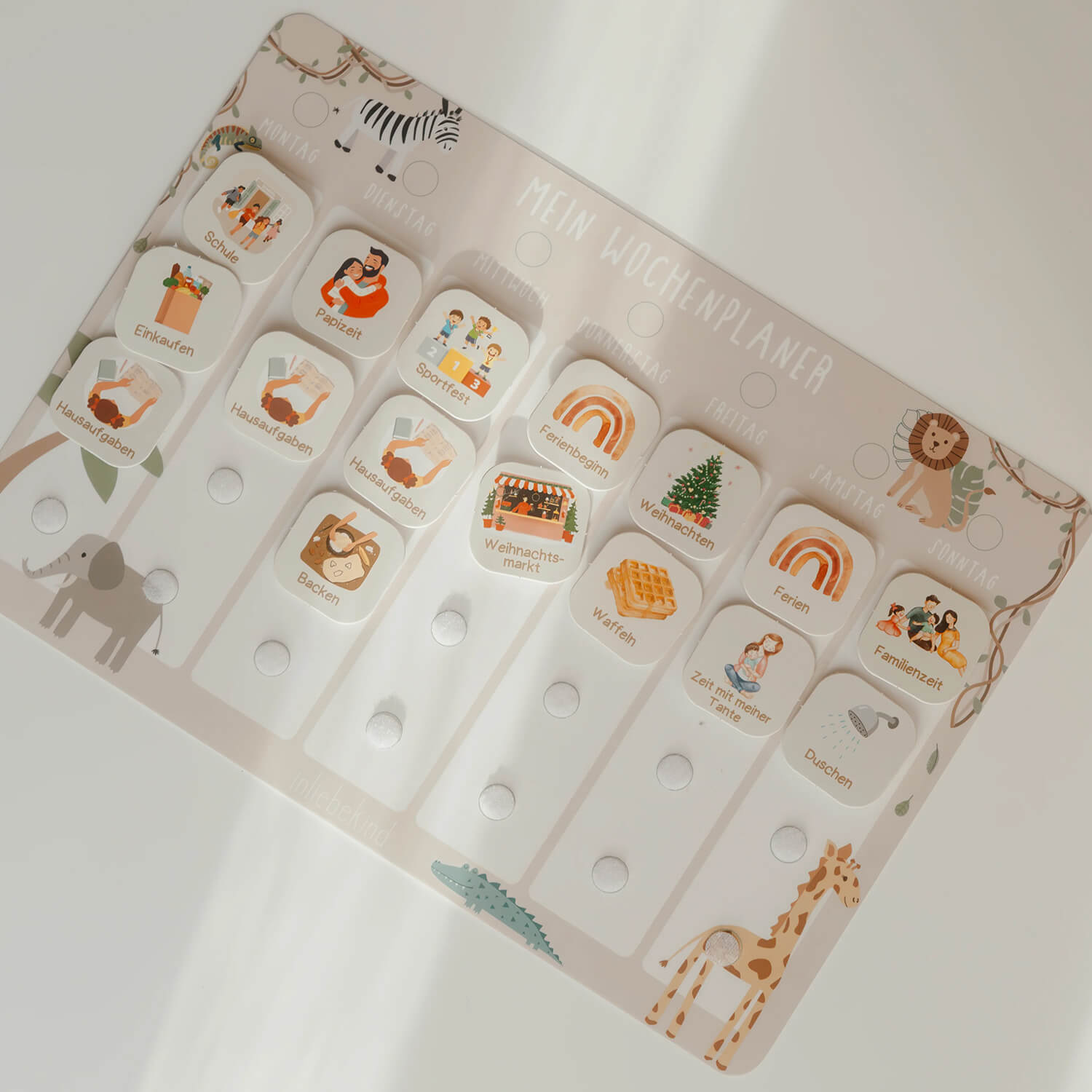 Wochenplaner von InLiebeKind kaufen - Alltagshelfer, Mama, Spielzeug, Babykleidung & mehr