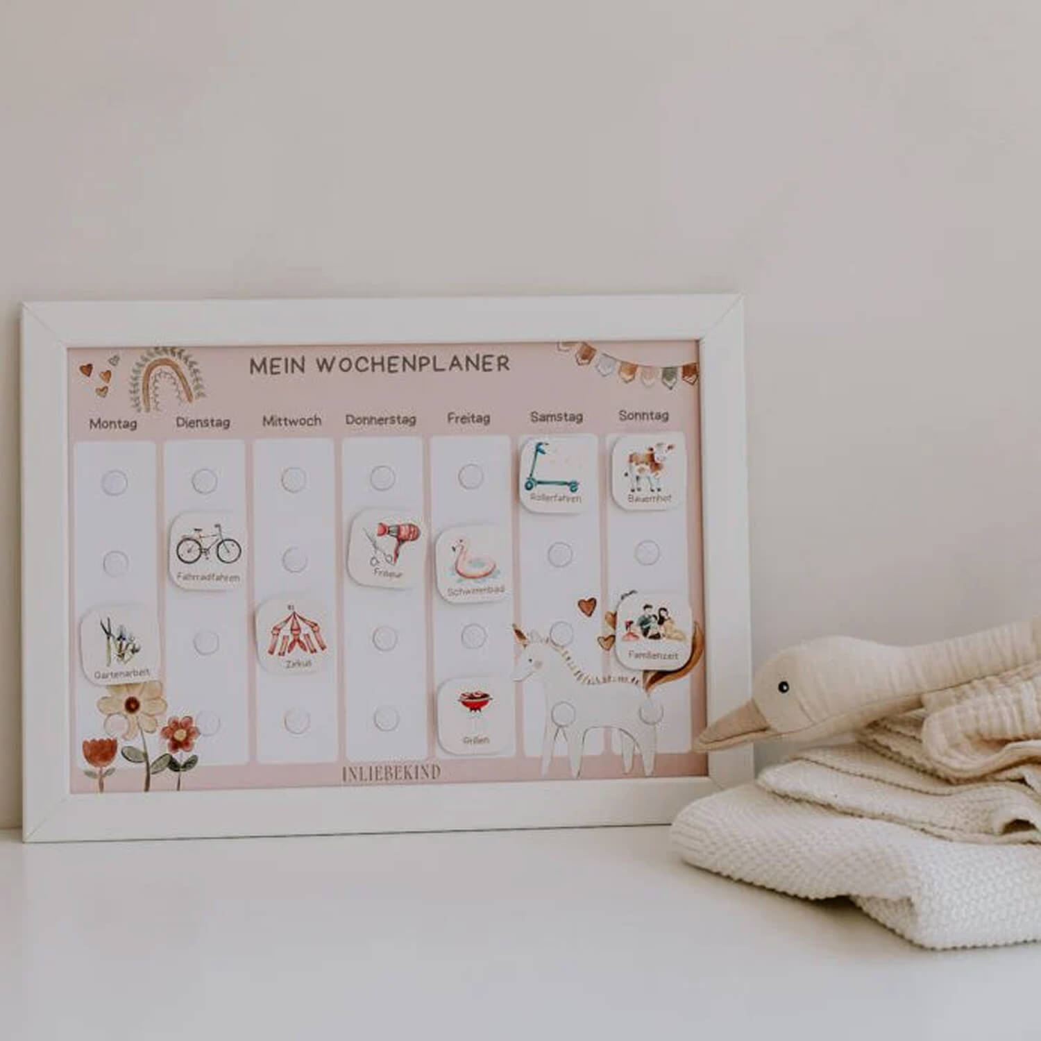 Wochenplaner von InLiebeKind kaufen - Alltagshelfer, Mama, Spielzeug, Babykleidung & mehr