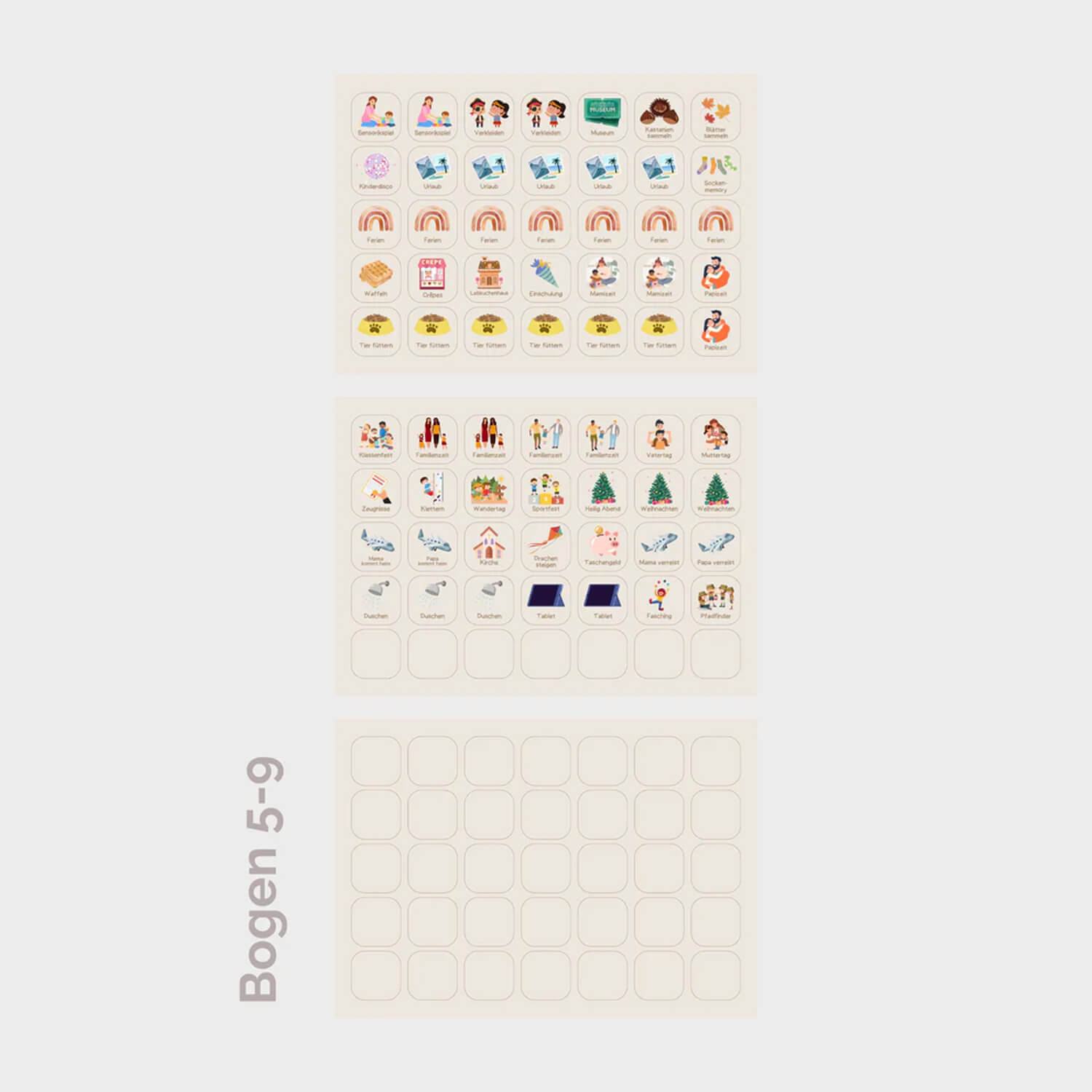 Wochenplaner von InLiebeKind kaufen - Alltagshelfer, Mama, Spielzeug, Babykleidung & mehr