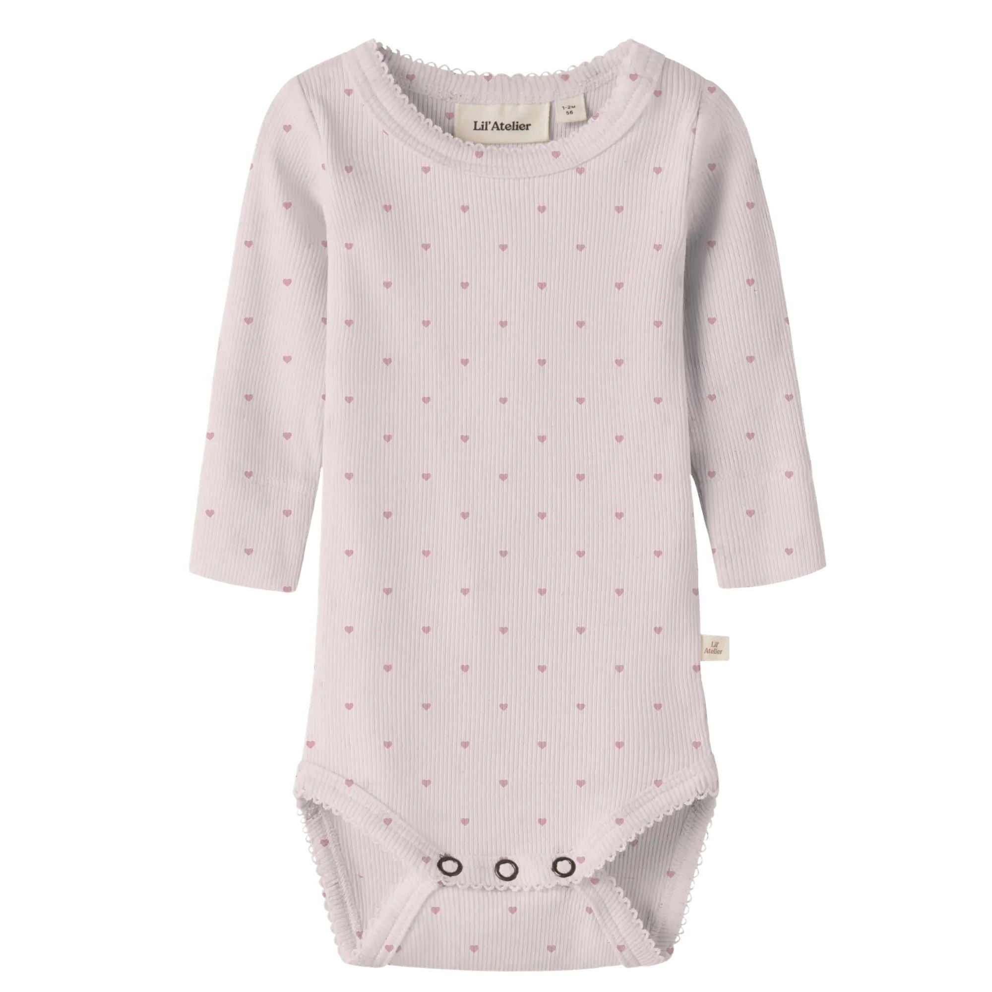 Baby Ripp-Body aus Bio-Baumwolle