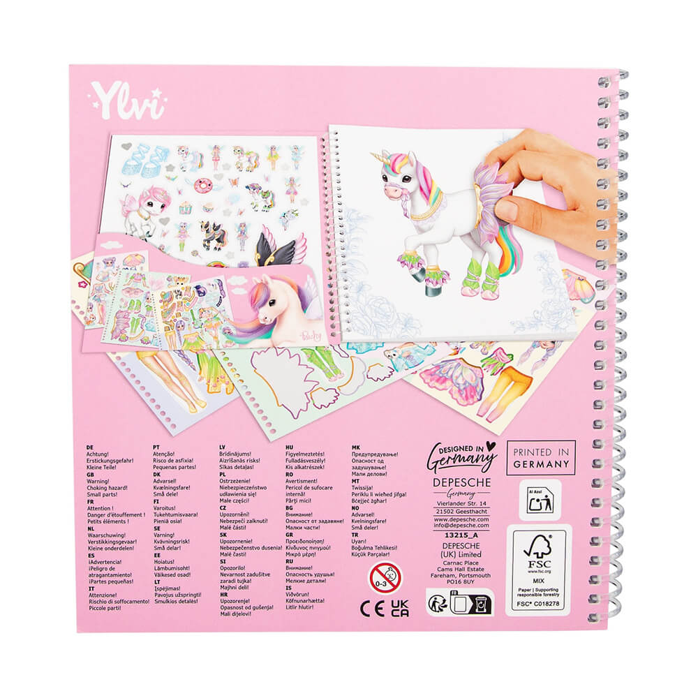 Ylvi Dress Me Up Stickerbuch von Depesche kaufen - Alltagshelfer, Spielzeug, Geschenke, Babykleidung & mehr