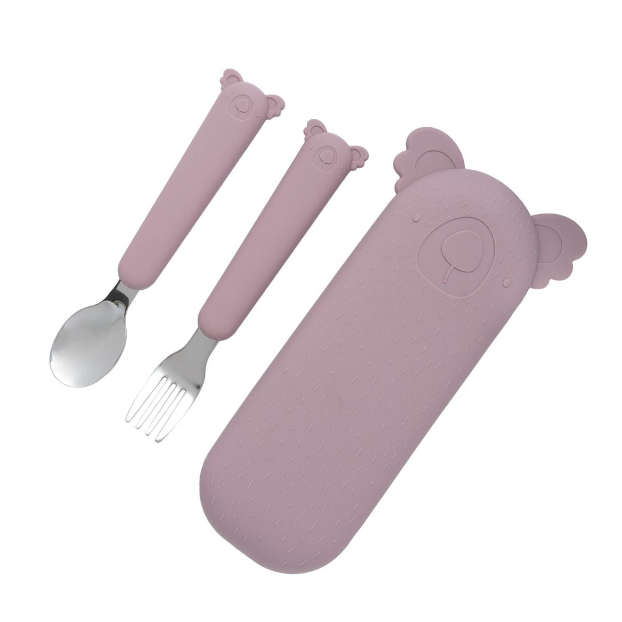 Zoe the Koala Besteckset mit Silikonhülle - aus Silikon LFGB von the cotton cloud kaufen - Alltagshelfer, Babykleidung & mehr