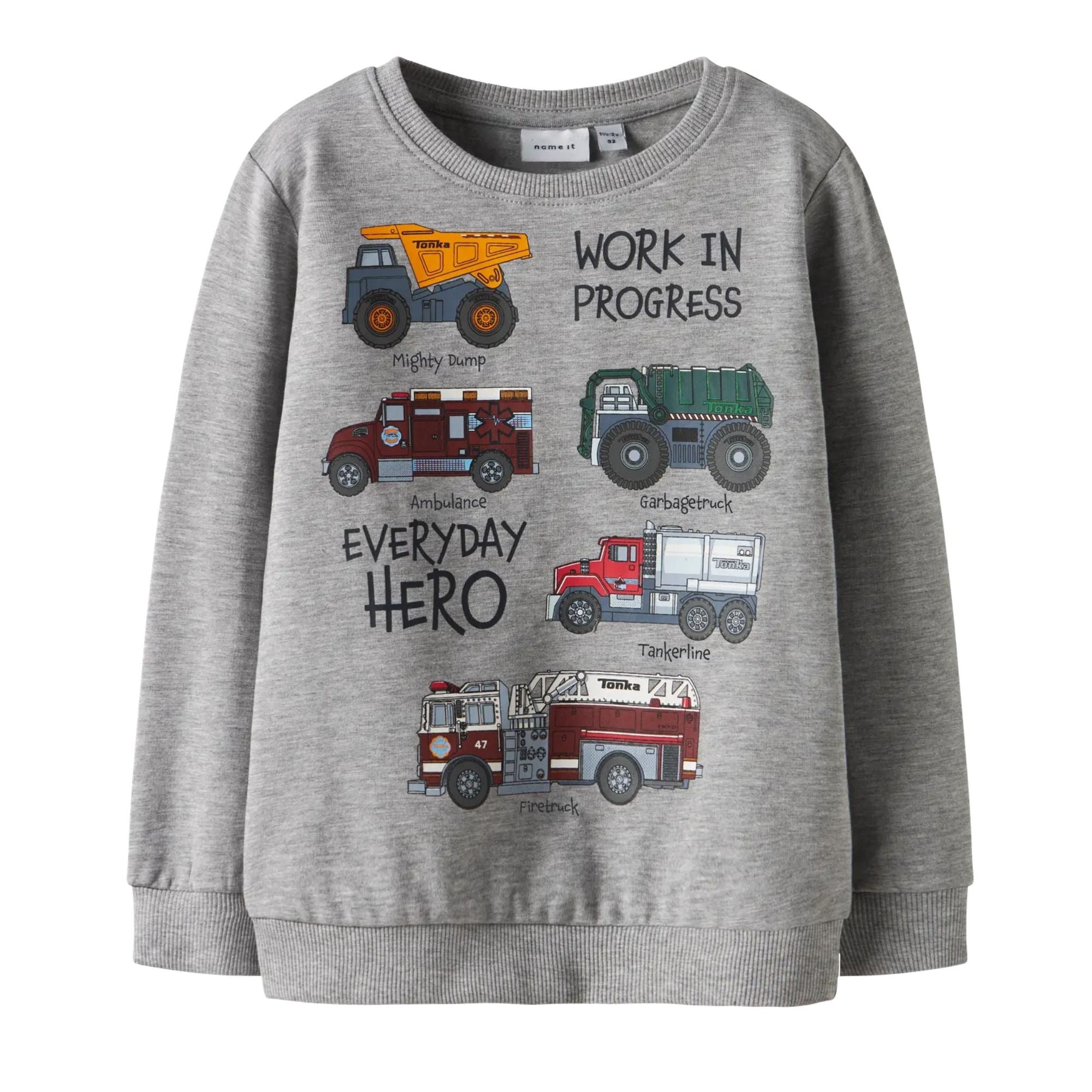 Kinder Sweatshirt mit Print aus Bio-Baumwolle